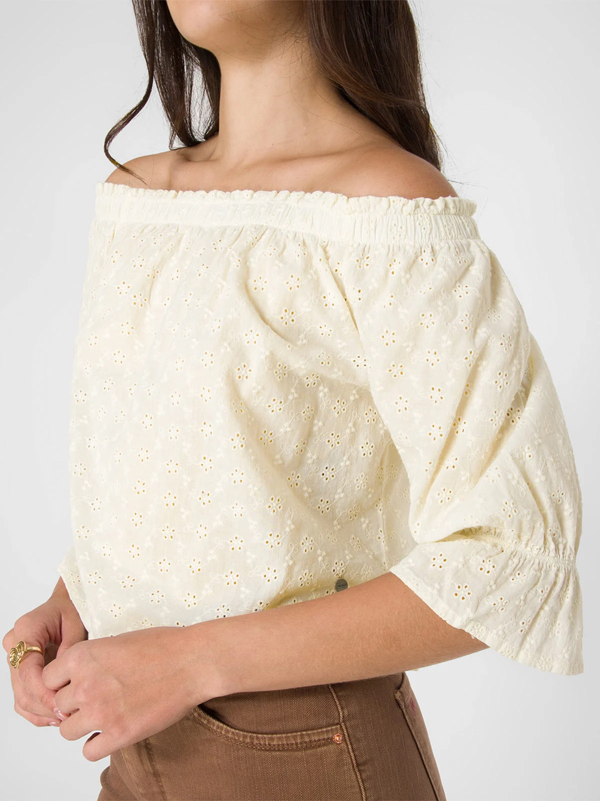 BLUSA MANGA 3/4 MUJER SQUEEZE JOSSIE - 4