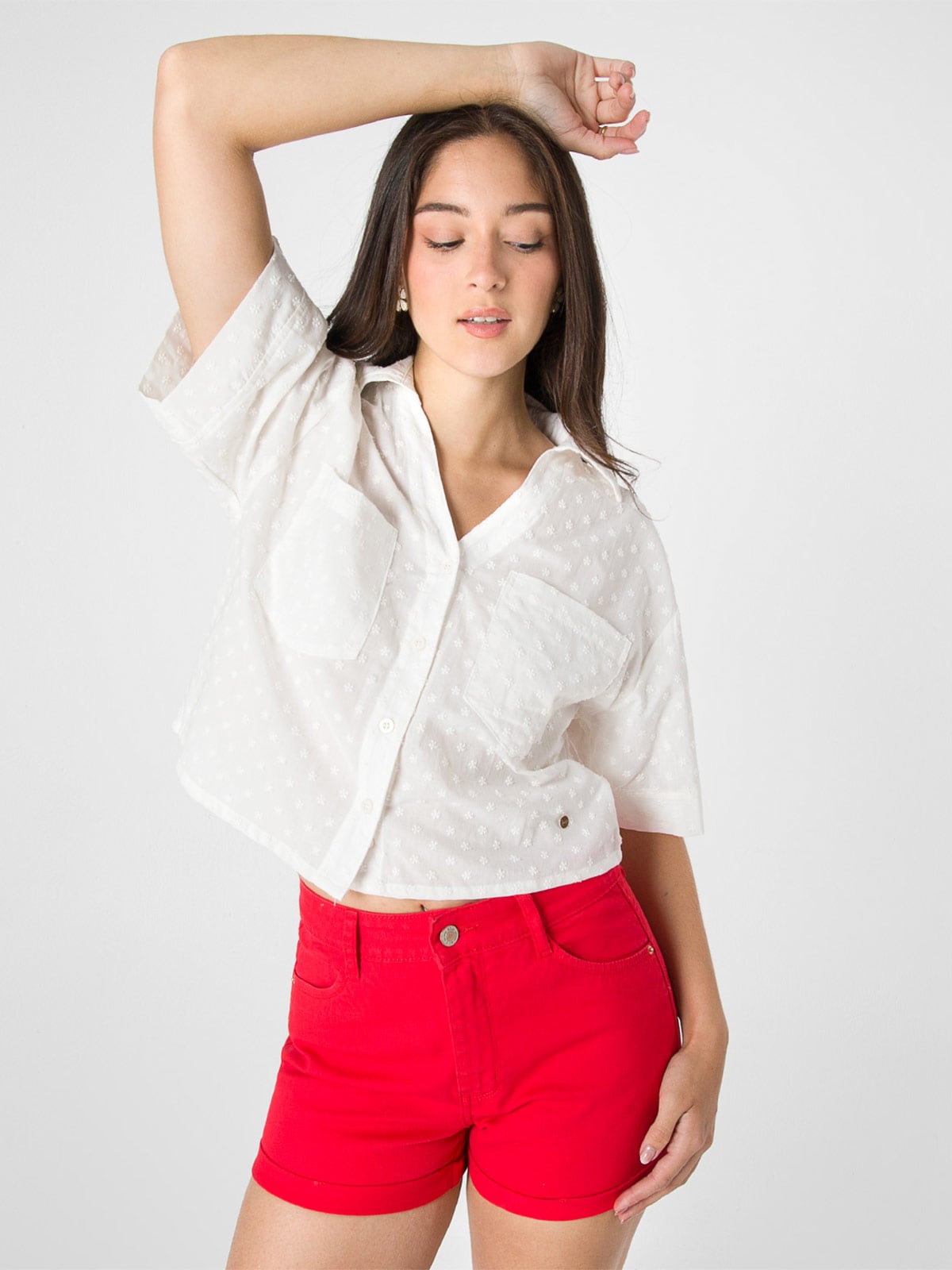 BLUSA MANGA CORTA MUJER SQUEEZE YANNAH - 2