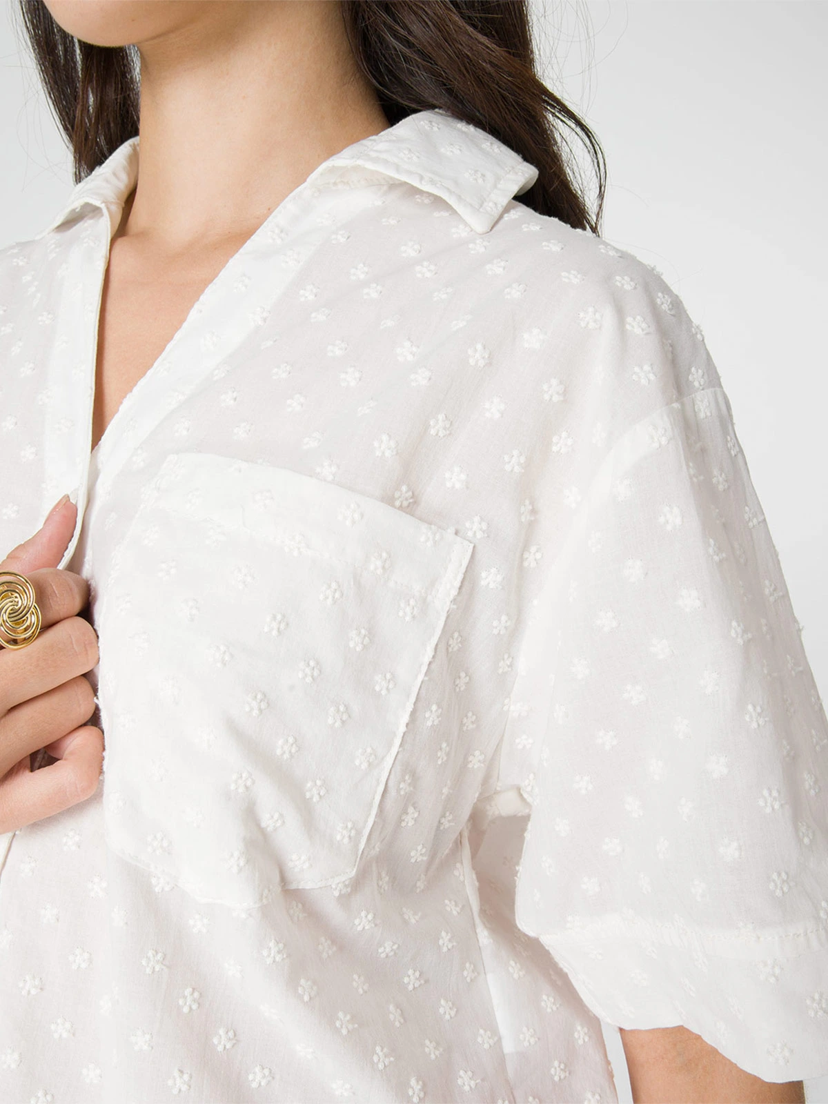 BLUSA MANGA CORTA MUJER SQUEEZE YANNAH - 4