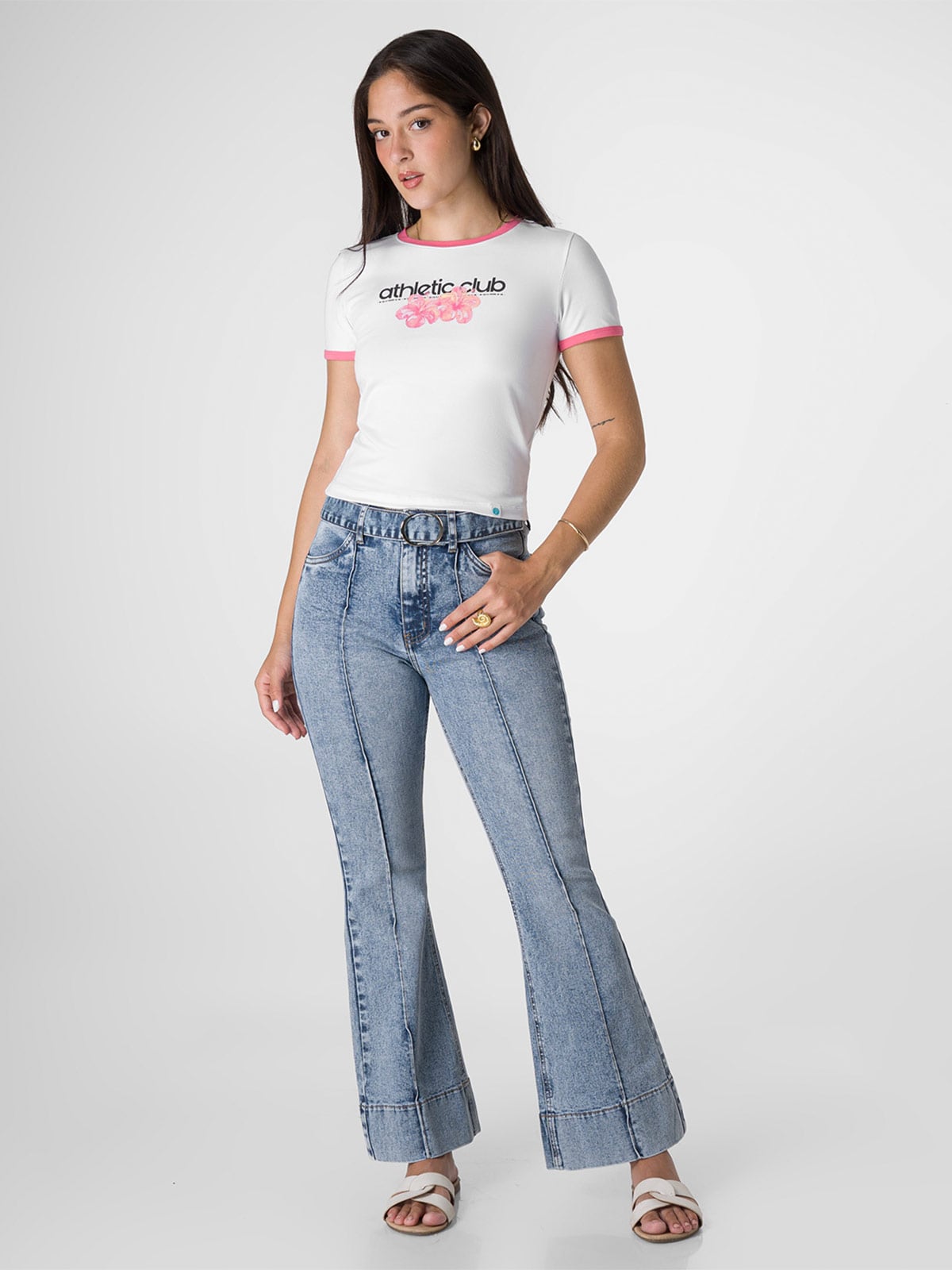 POLO MANGA CORTA MUJER SQUEEZE ALTHY - 1