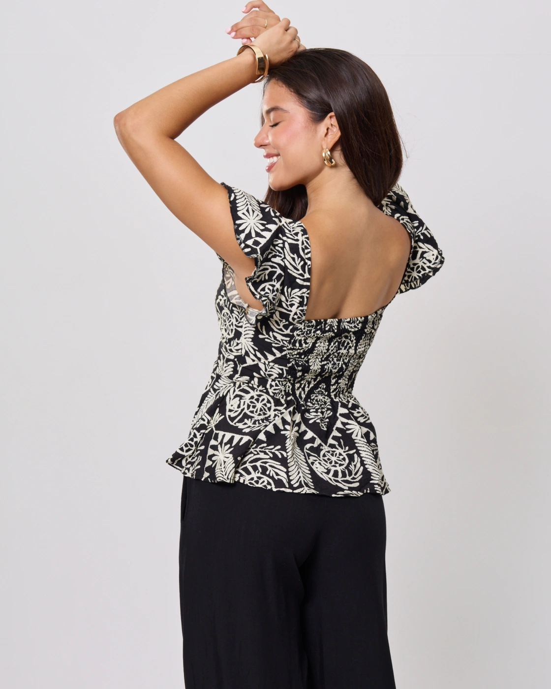 BLUSA MUJER ALEJANDRA BAIGORRIA CORAL - 2