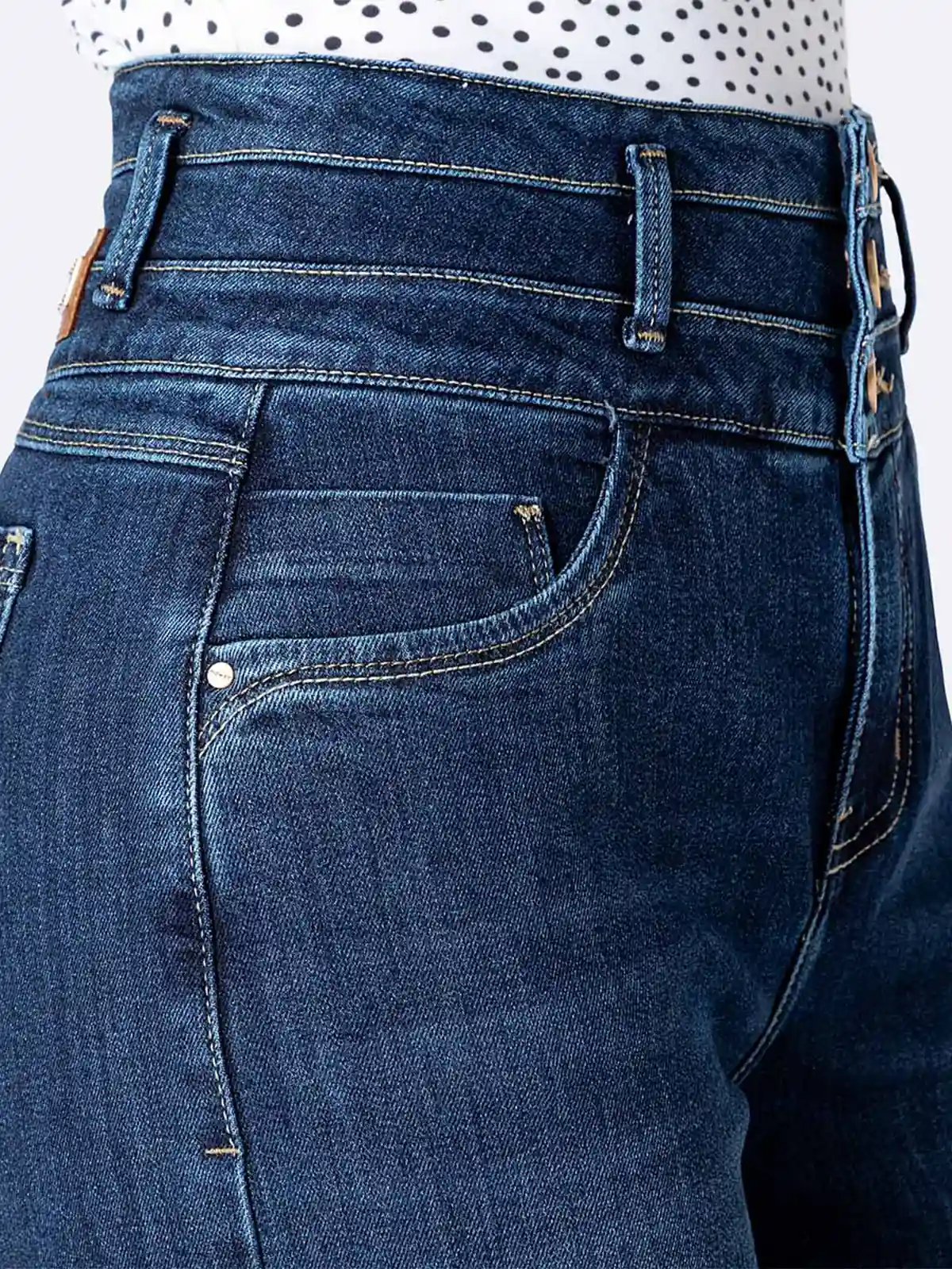 JEANS CULOTTE MUJER PIONIER KORALIN - 4