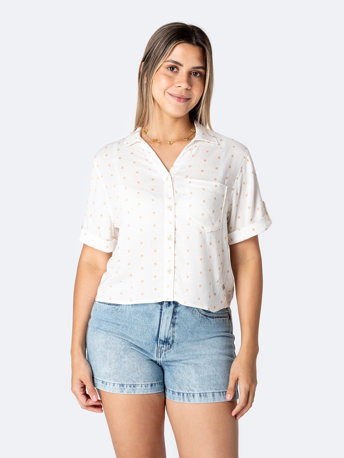 BLUSA MANGA CORTA MUJER PIONIER SILADE - 2