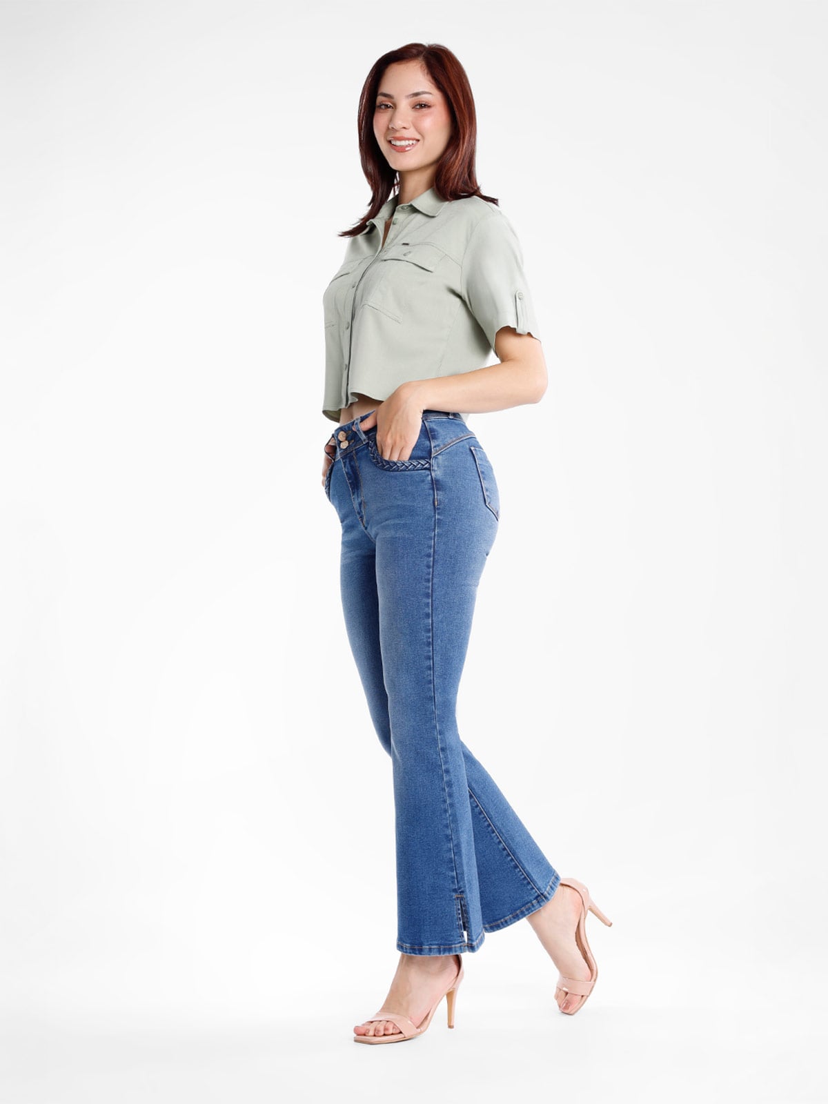 JEANS FLARE MUJER KANSAS MADELYN - 1