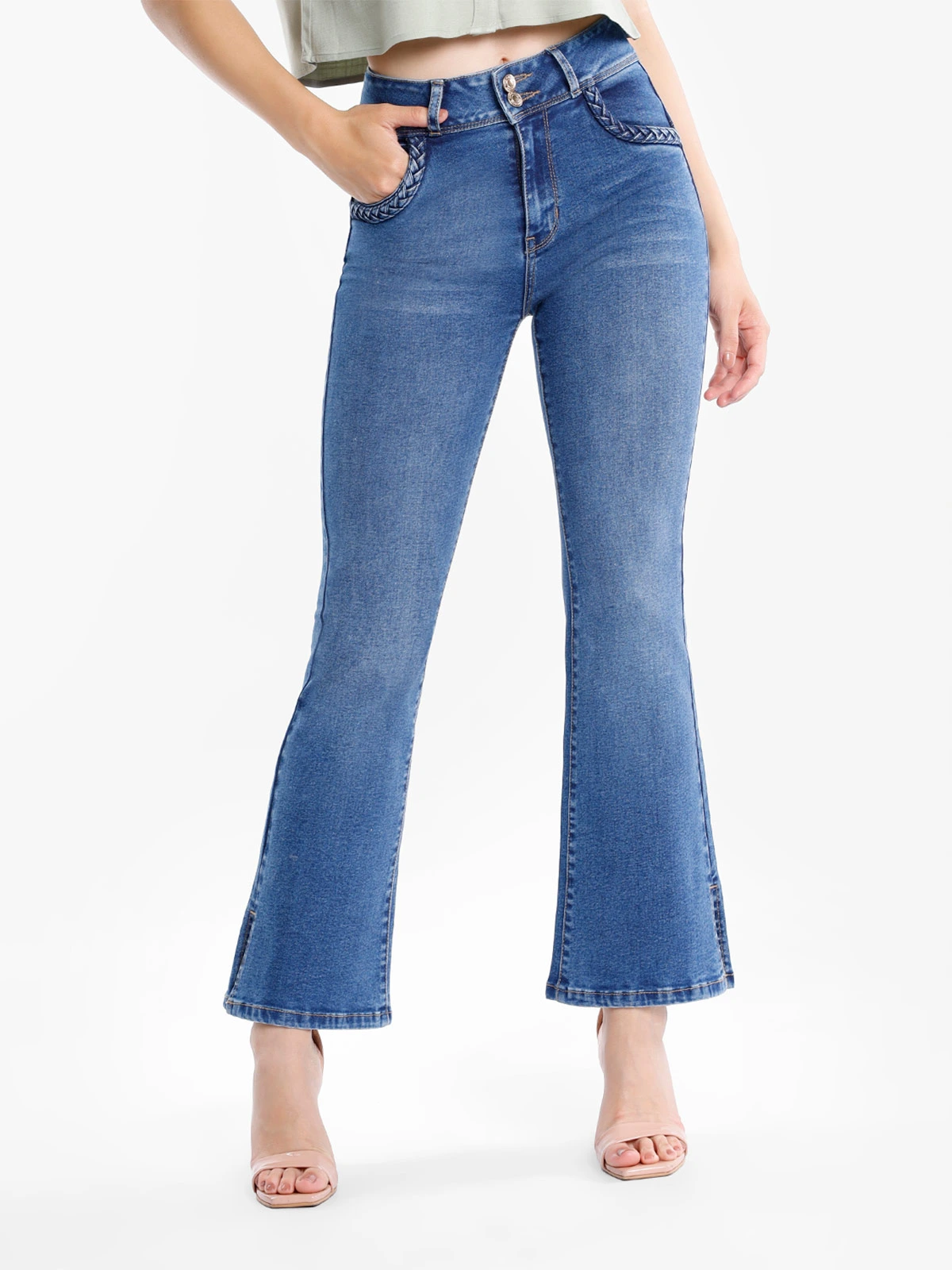 JEANS FLARE MUJER KANSAS MADELYN - 2