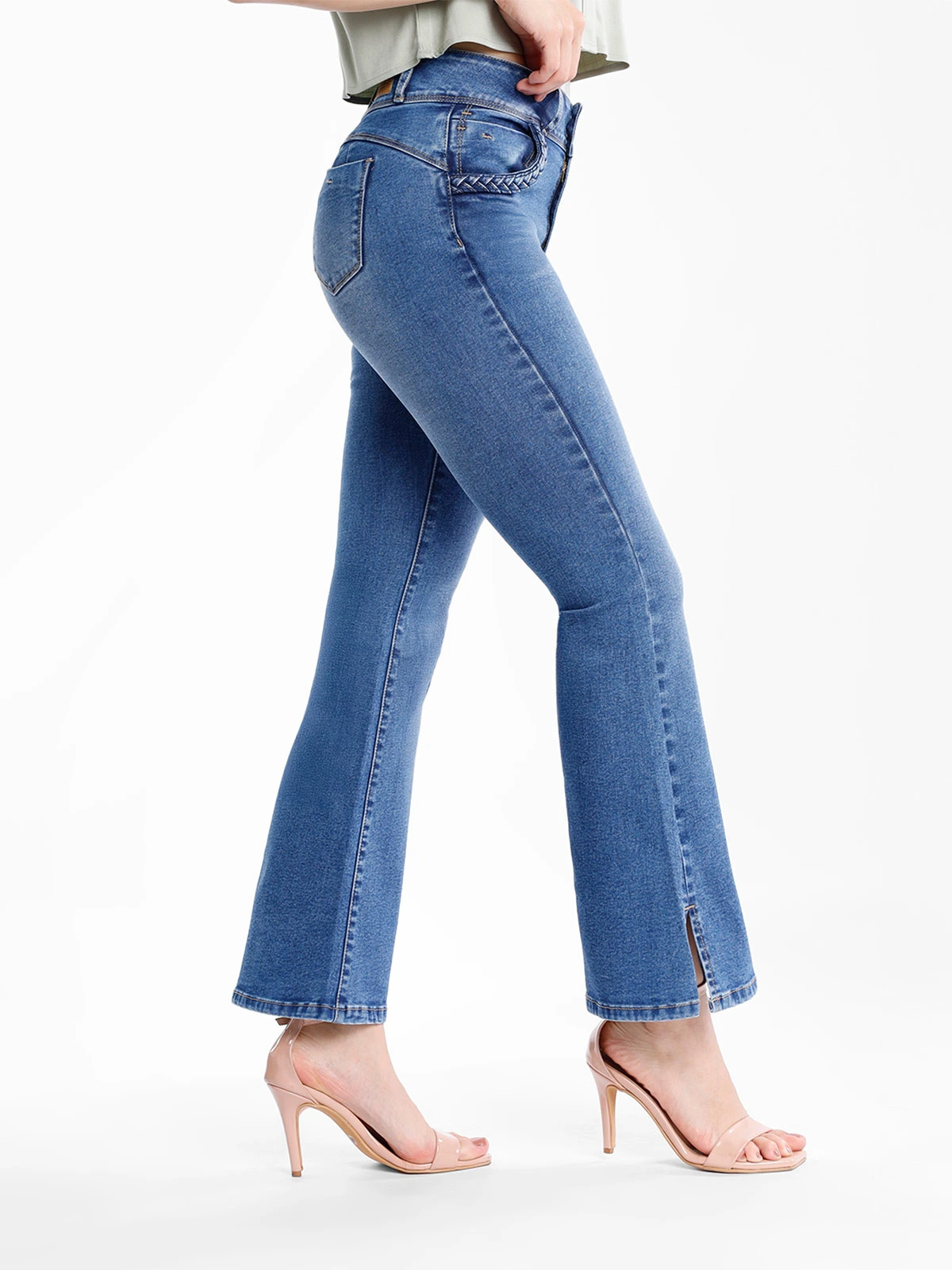 JEANS FLARE MUJER KANSAS MADELYN - 3