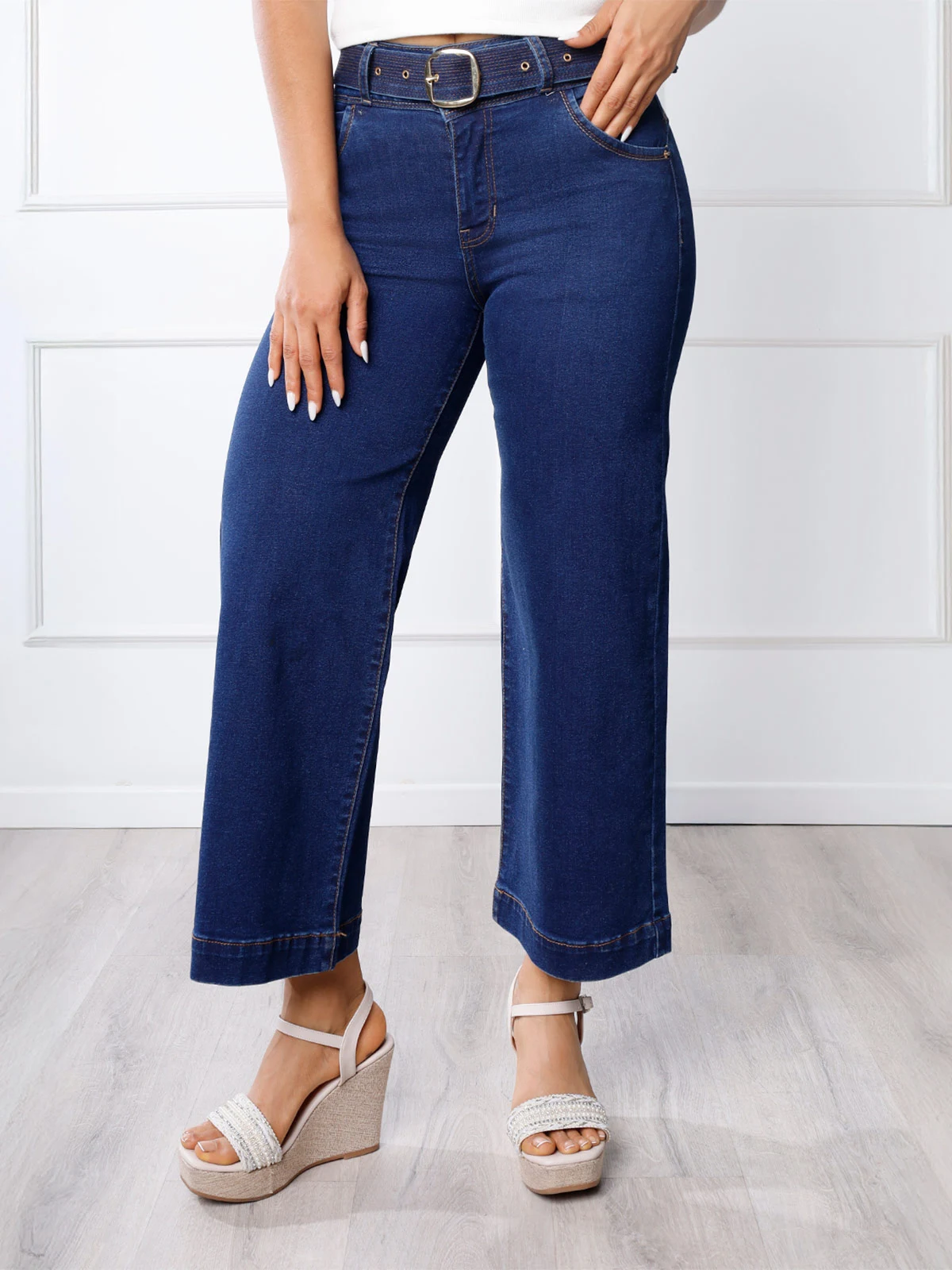JEANS CULOTTE MUJER KANSAS KARY - 1