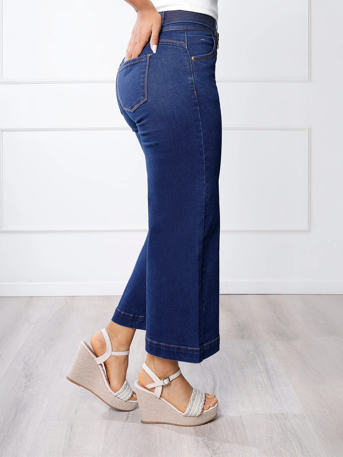 JEANS CULOTTE MUJER KANSAS KARY - 2