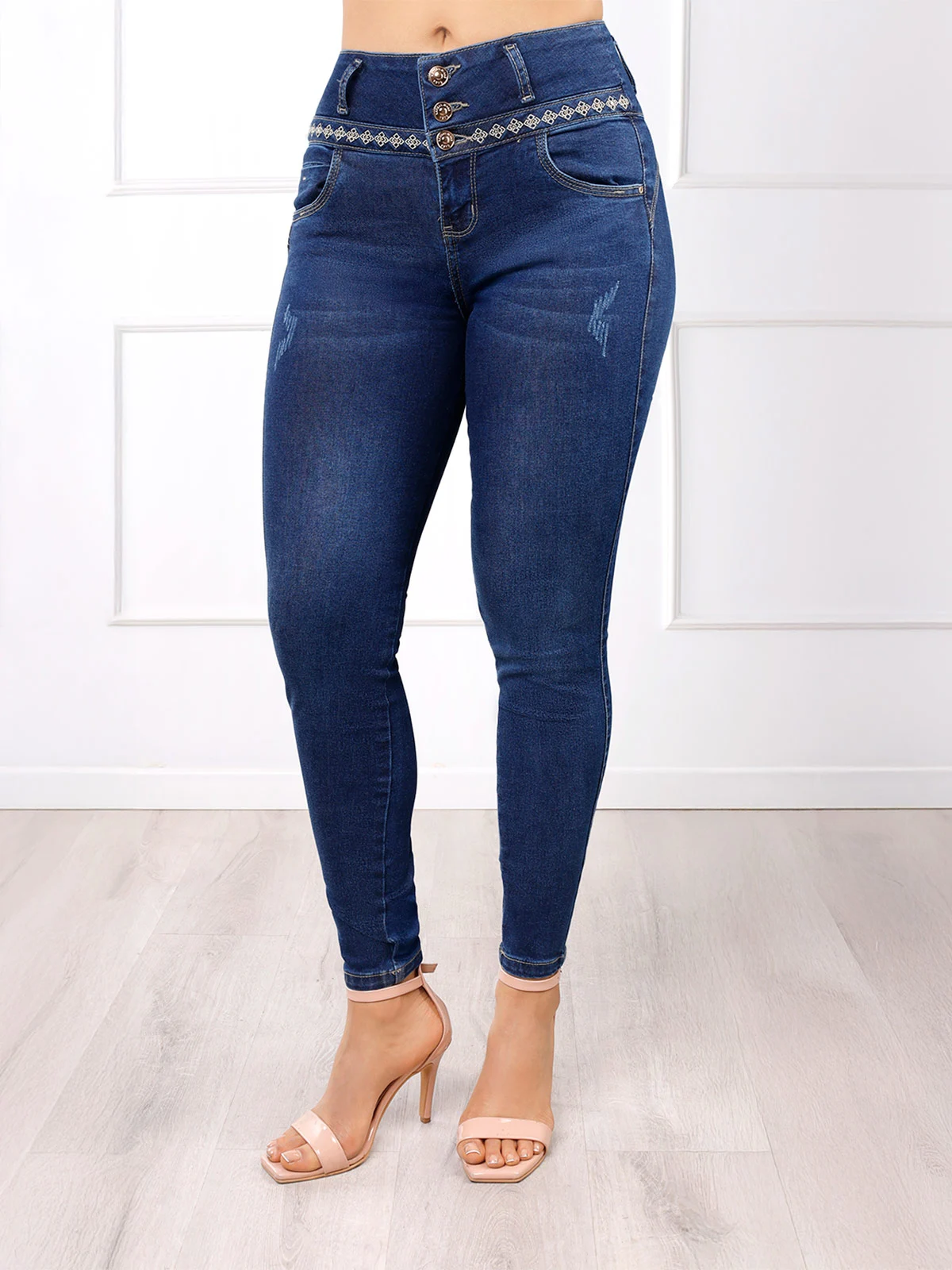 JEANS SKINNY MUJER KANSAS MAEVA - 1