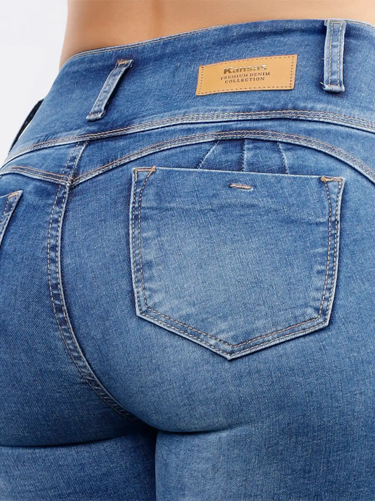 JEANS SKINNY MUJER KANSAS KASSYA - 4