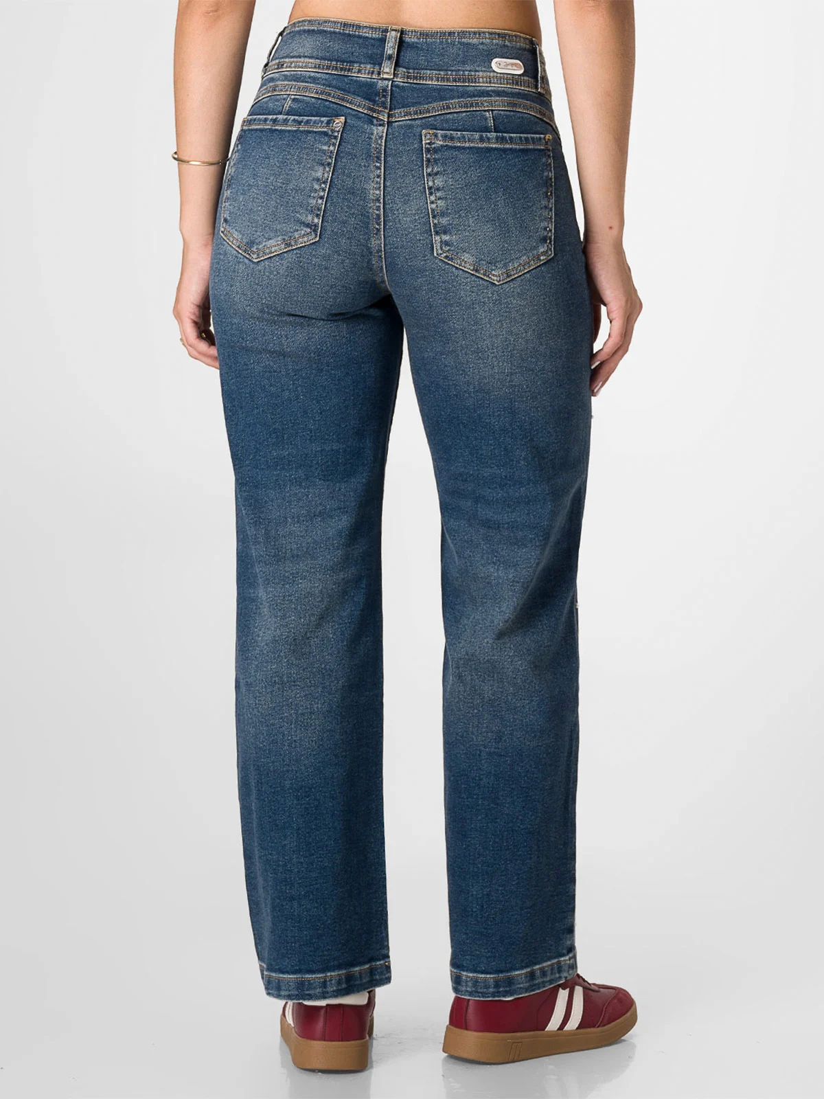 JEANS STRAIGHT MUJER SQUEEZE LEHNNAH - 3