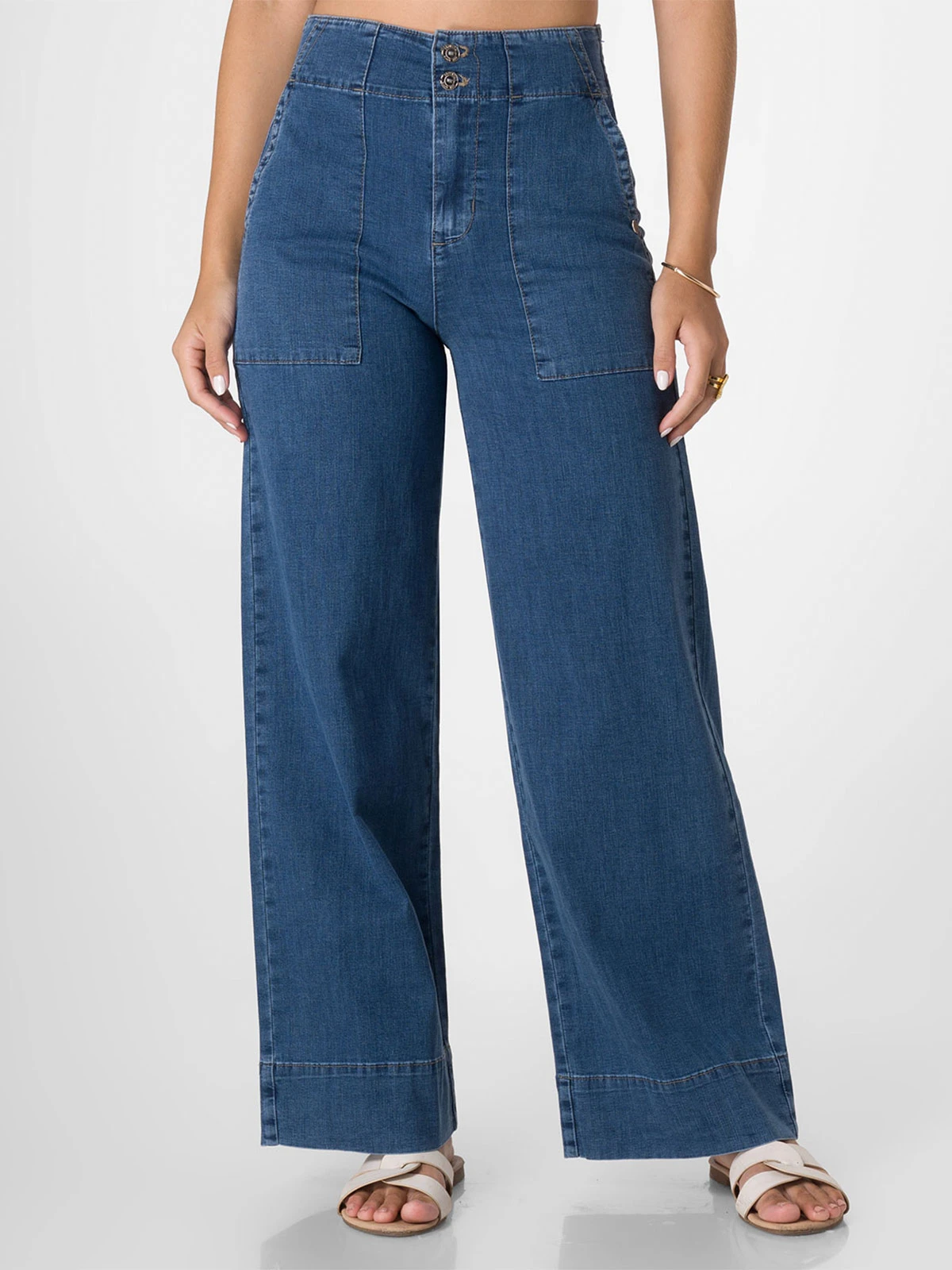JEANS WIDELEG MUJER SQUEEZE DEVASH - 2