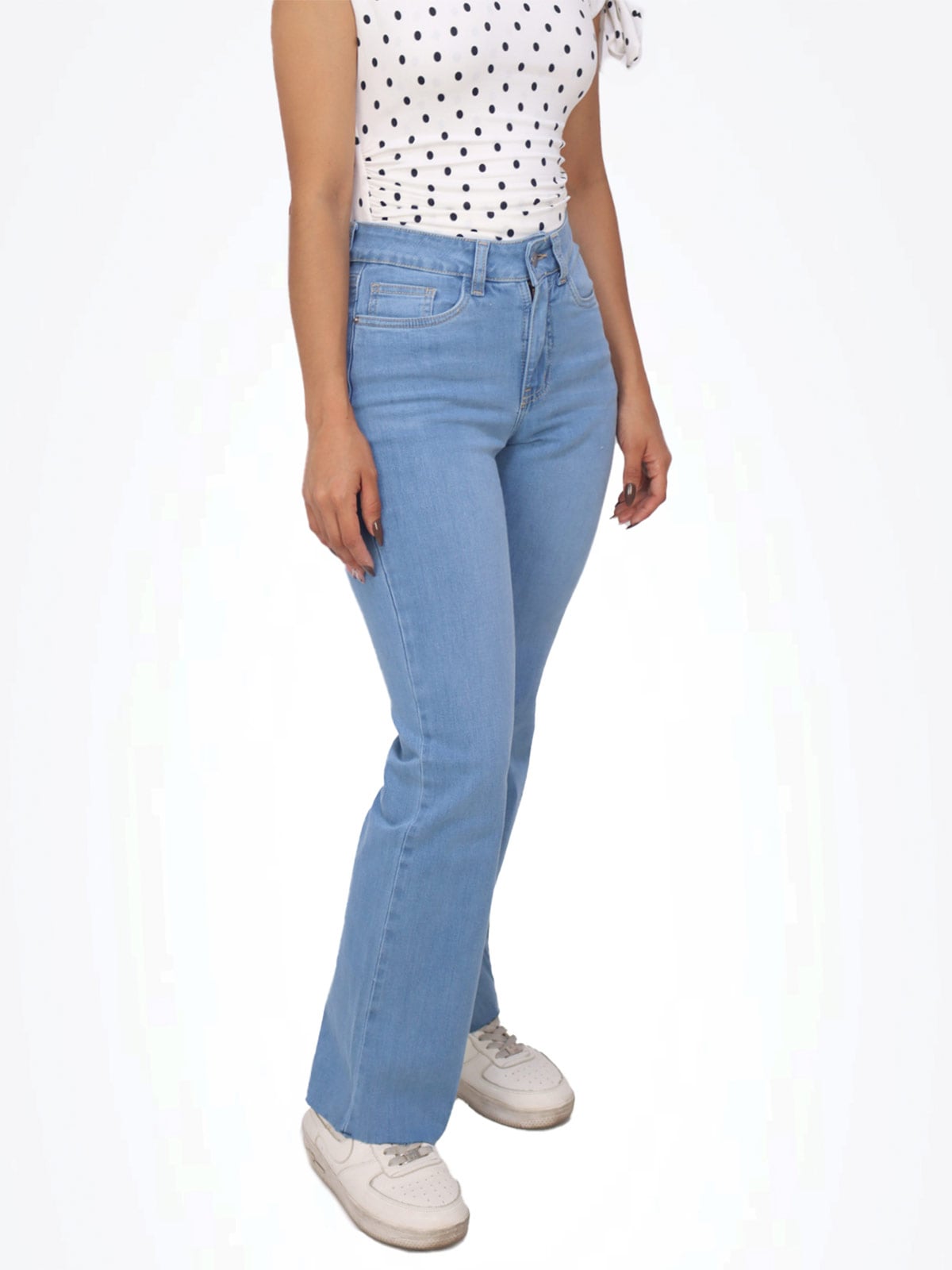 JEAN MUJER KAYRA POBLET PERFECT FIT FRARE CROPED TM S/ BASTA - 2