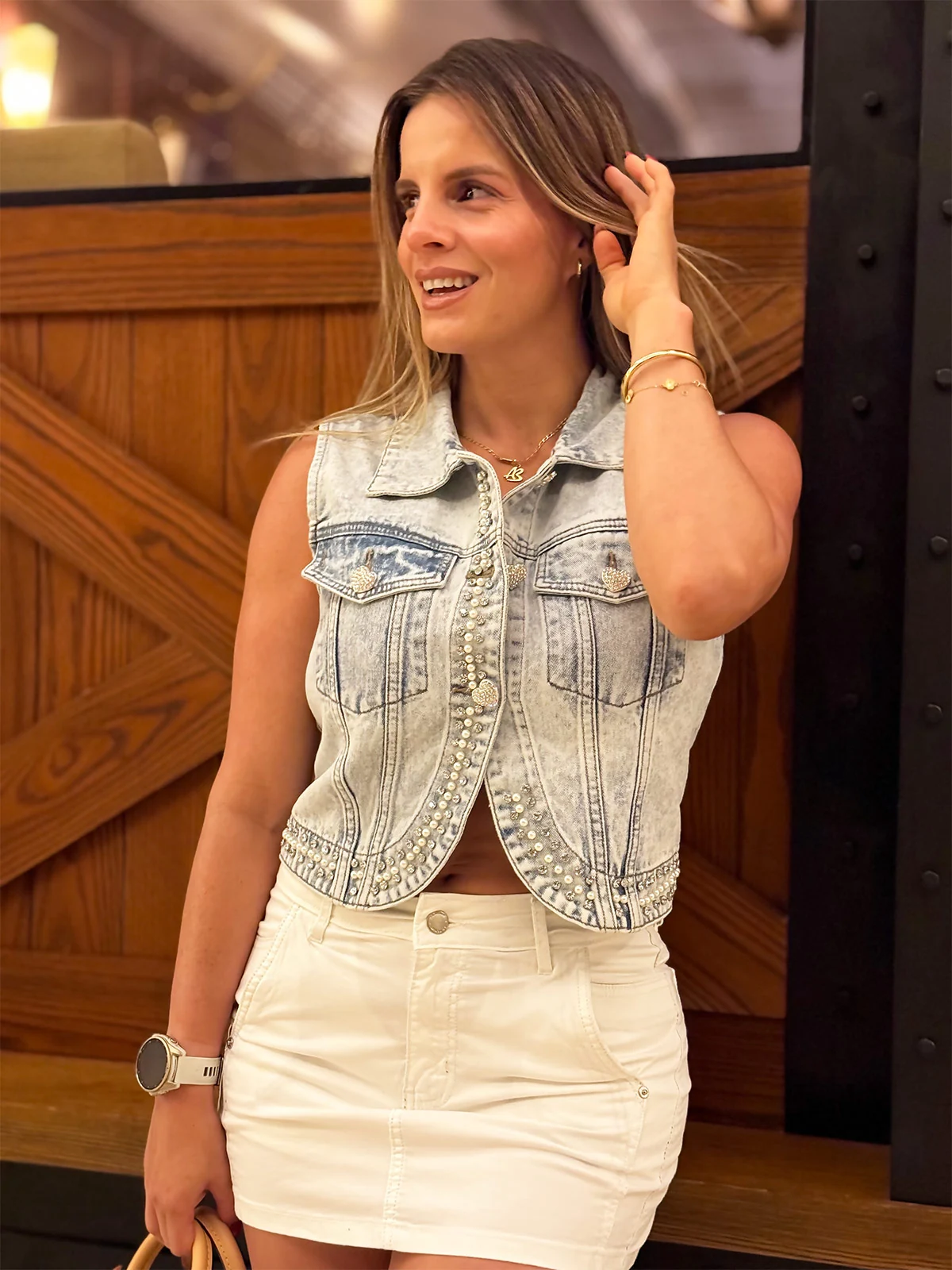 FALDA SHORT MUJER ALEJANDRA BAIGORRIA MAJU - 1
