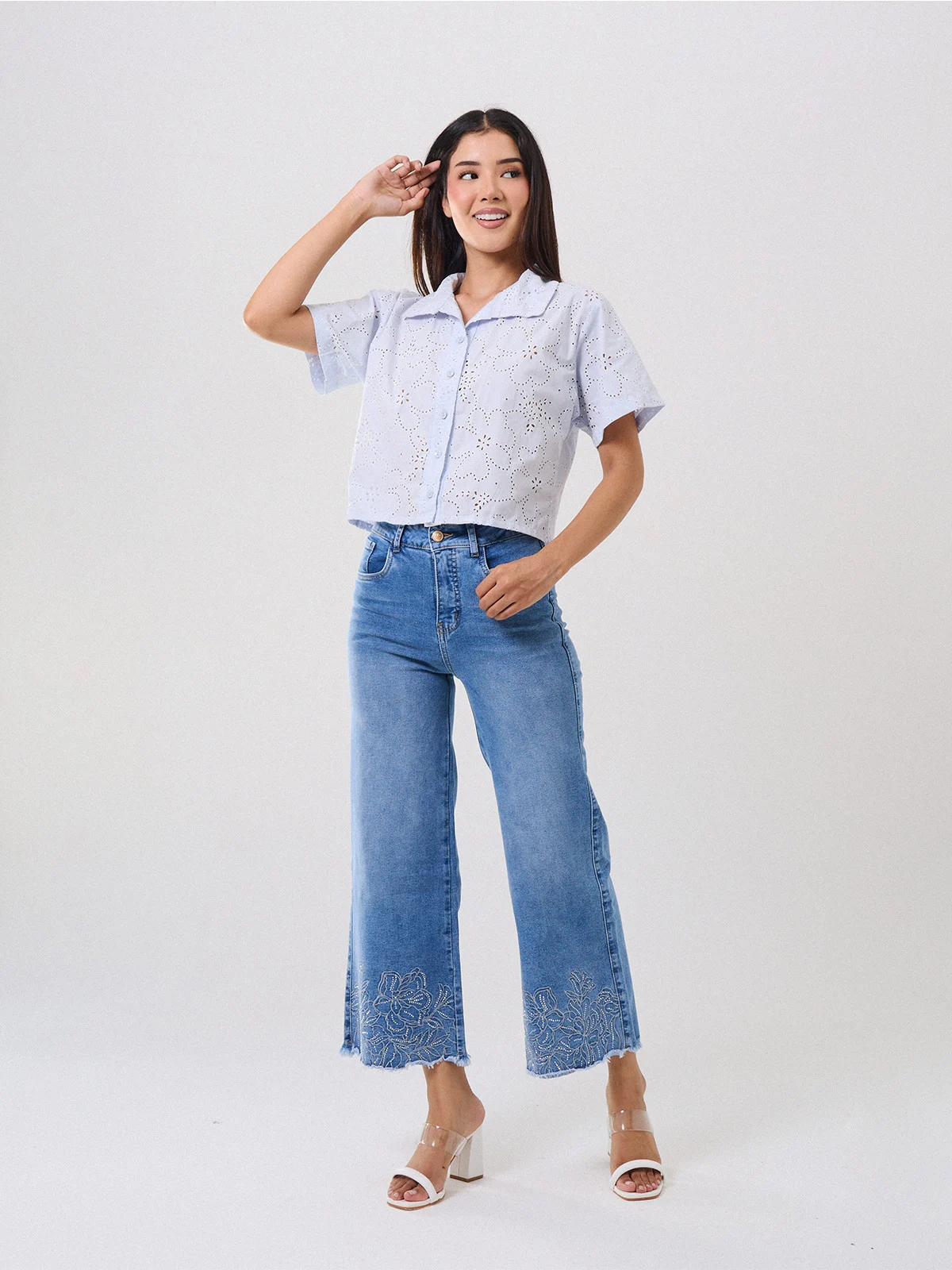 JEANS WIDELEG ALEJANDRA BAIGORRIA ASHLY - 1