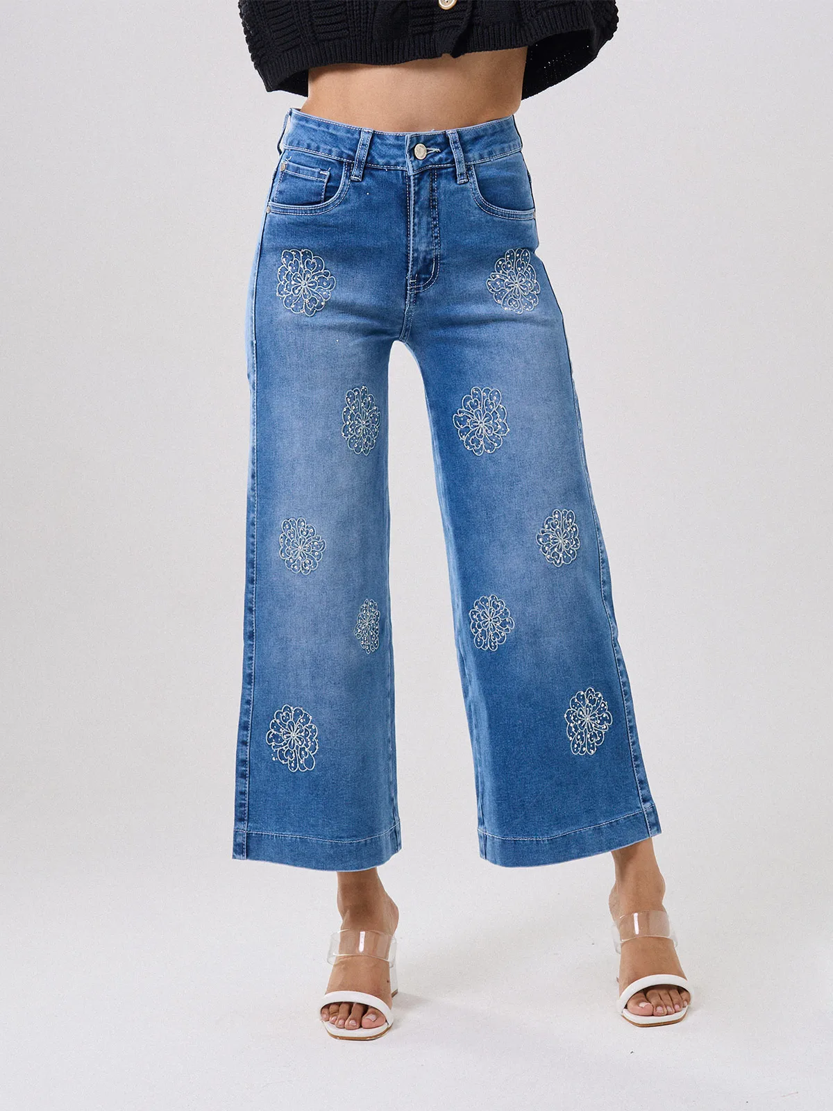JEANS WIDE LEG MUJER ALEJANDRA BAIGORRIA ANDREA - 2