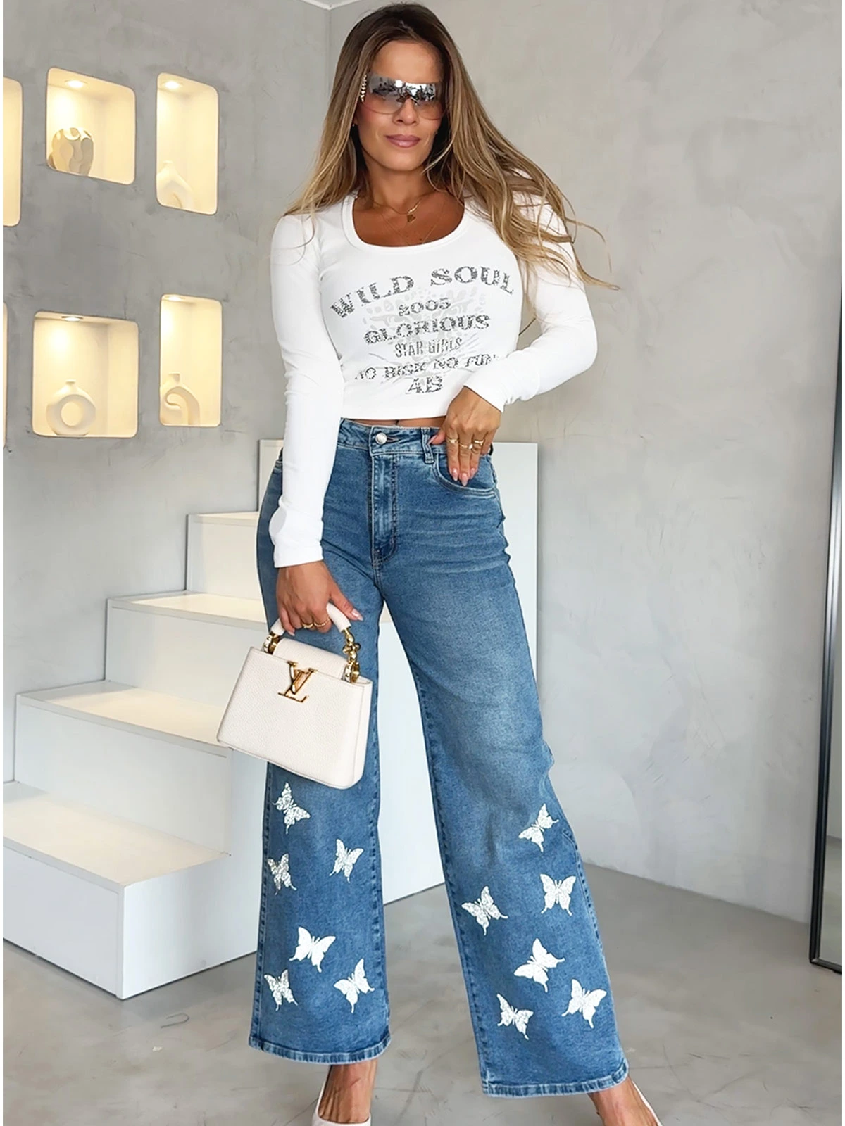 JEANS WIDELEG MUJER ALEJANDRA BAIGORRIA SOFIA - 1