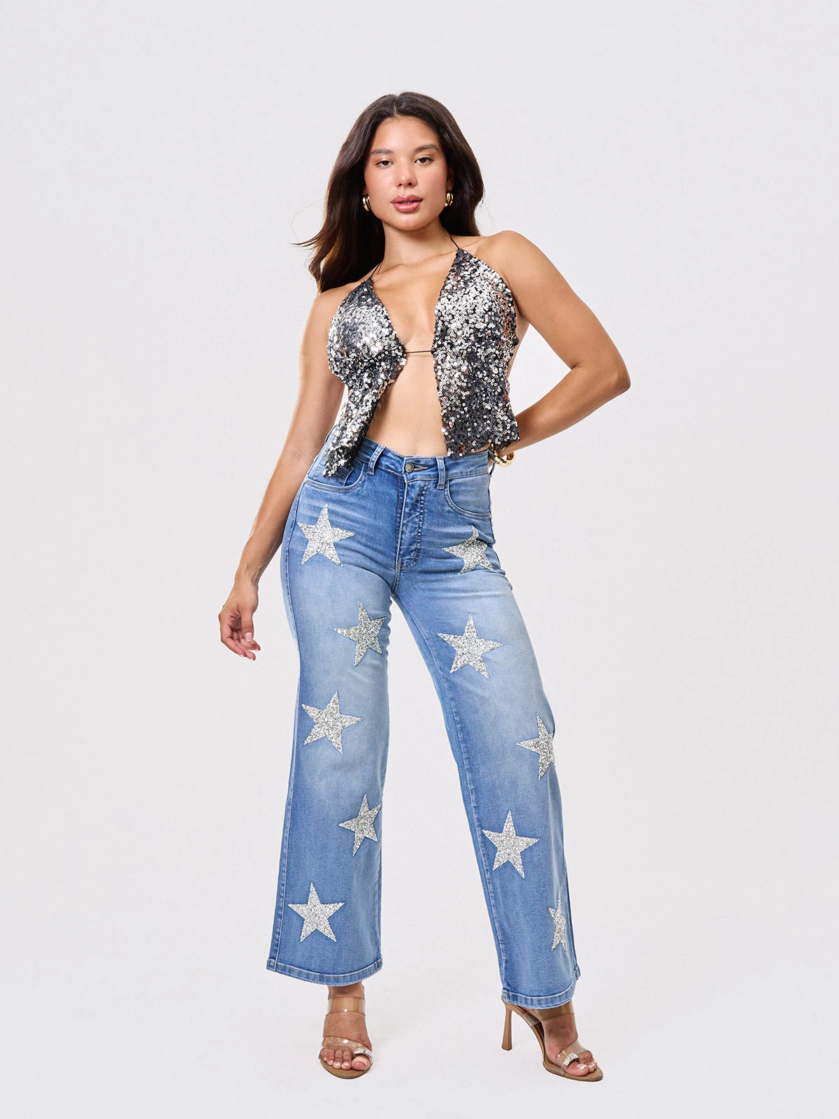 JEANS WIDE LEG MUJER ALEJANDRA BAIGORRIA SAMM - 1
