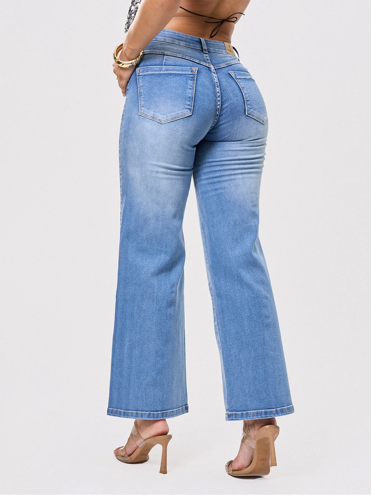 JEANS WIDE LEG MUJER ALEJANDRA BAIGORRIA SAMM - 3