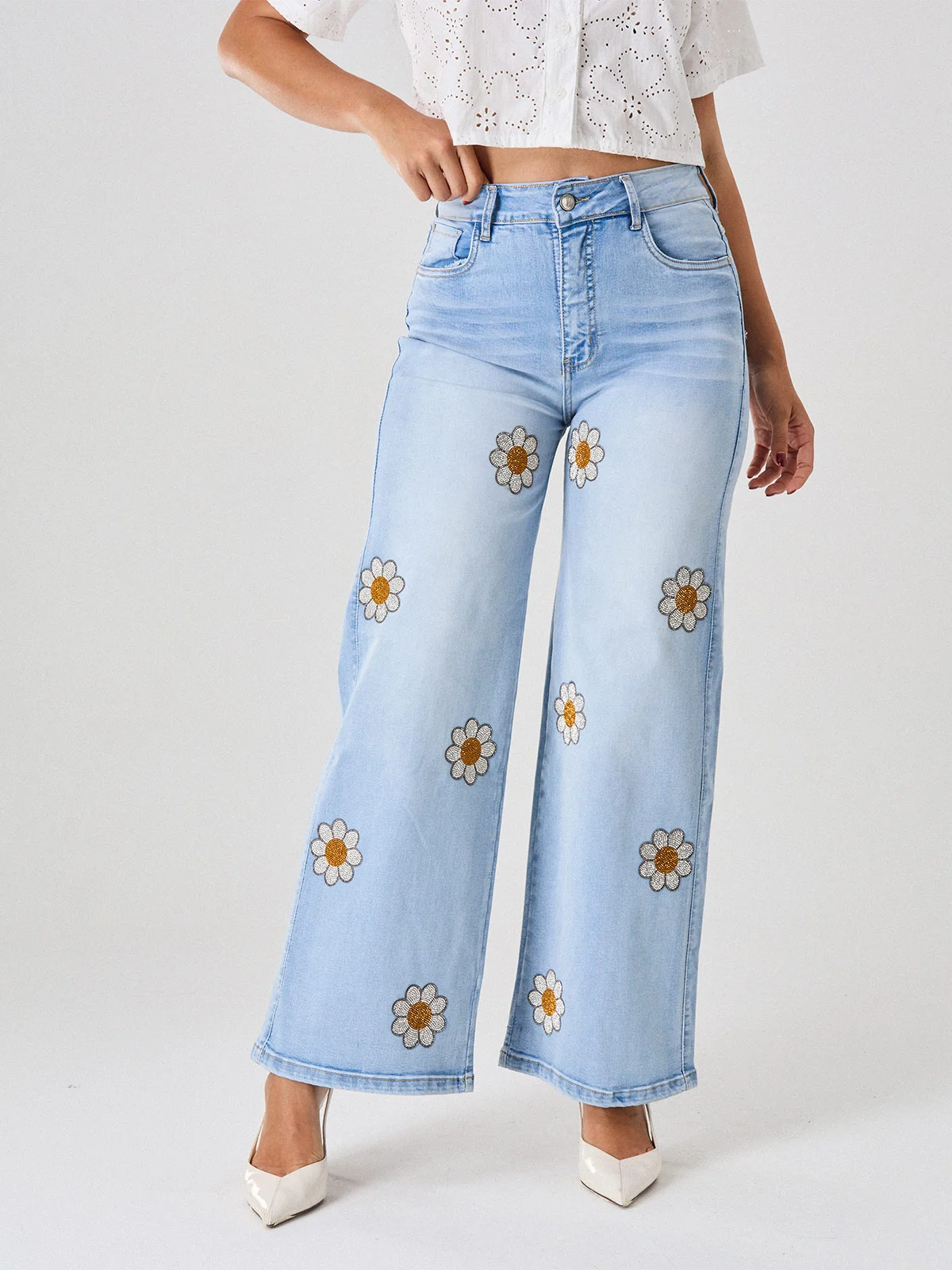 JEANS WIDELEG ALEJANDRA BAIGORRIA GEORGIA - 2