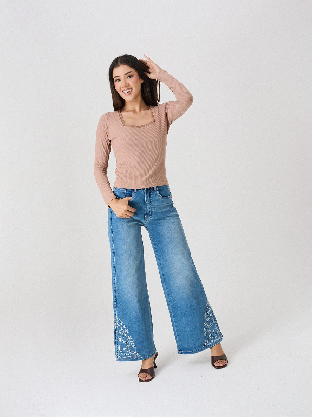 JEANS WIDELEG ALEJANDRA BAIGORRIA CLOE - 1
