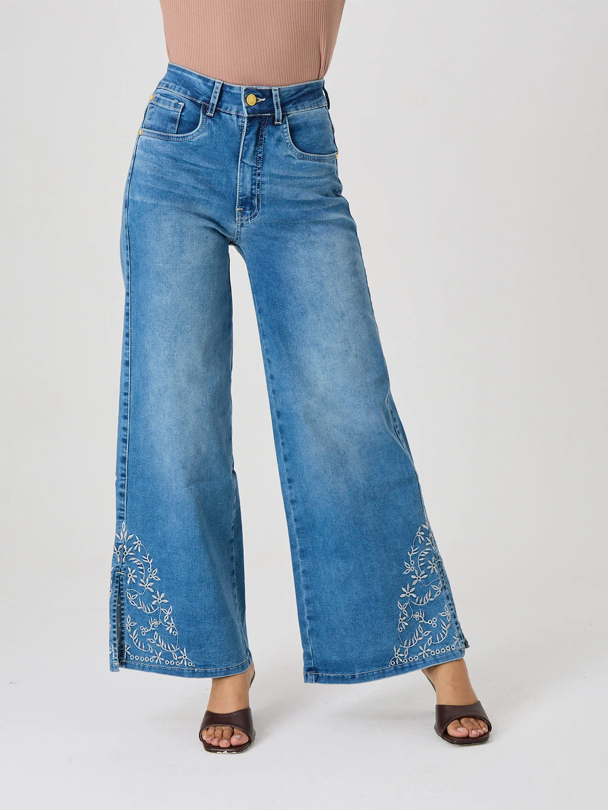 JEANS WIDELEG ALEJANDRA BAIGORRIA CLOE - 2
