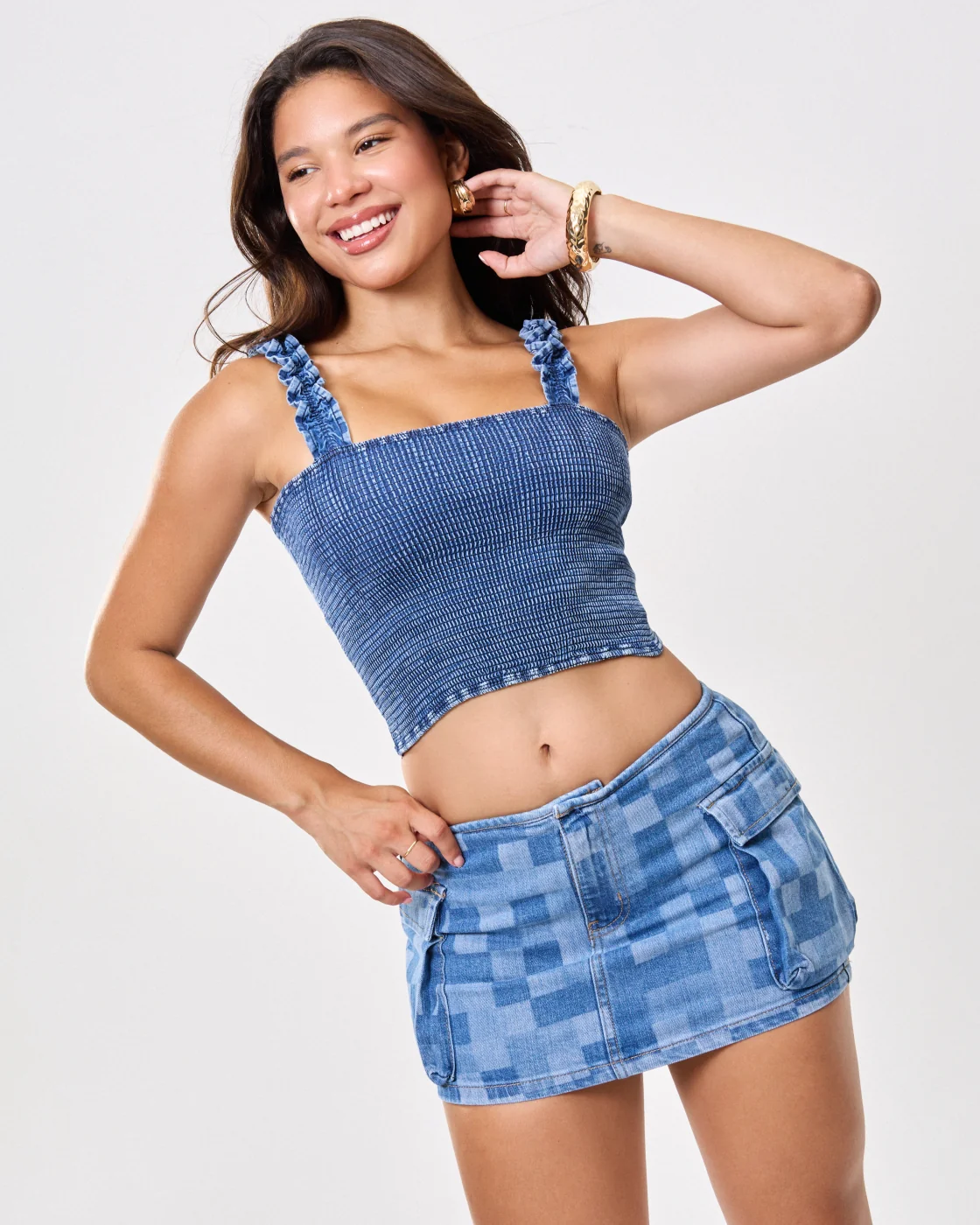 MINIFALDA SHORT MUJER ALEJANDRA BAIGORRIA CALI JUVENIL - 1