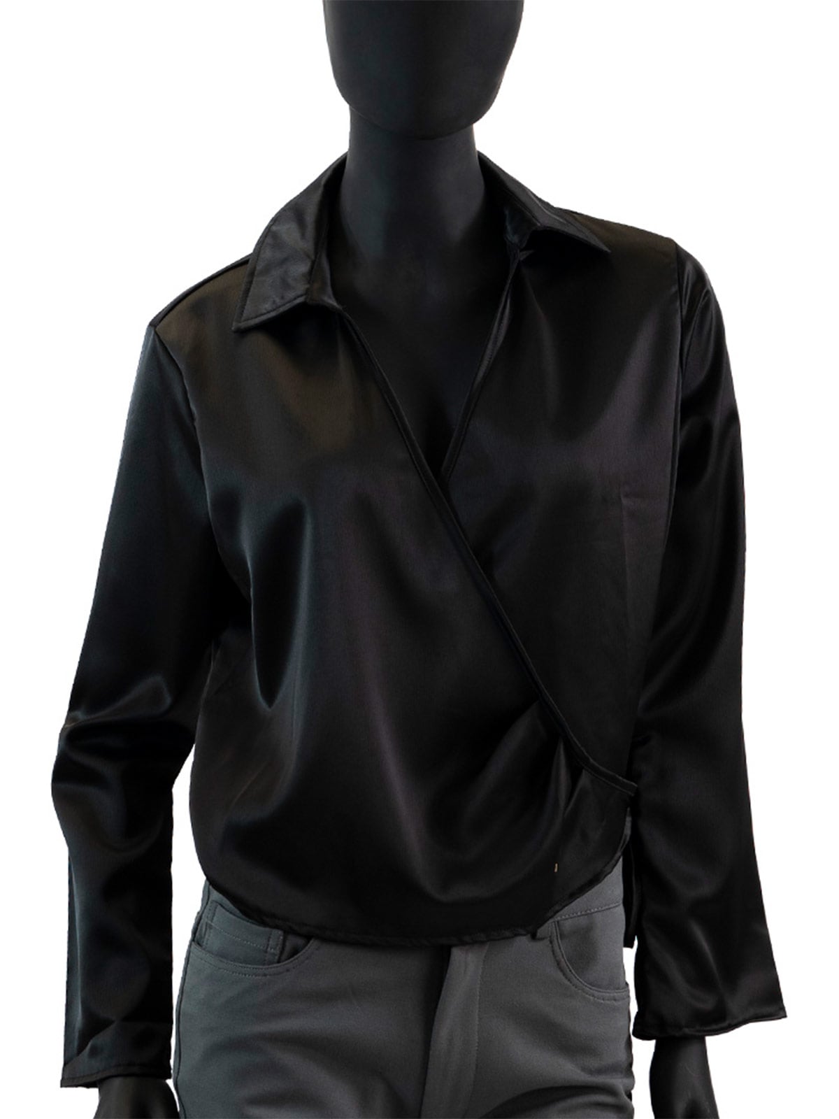 BLUSA MANGA LARGA MUJER BLACKOUT - 1