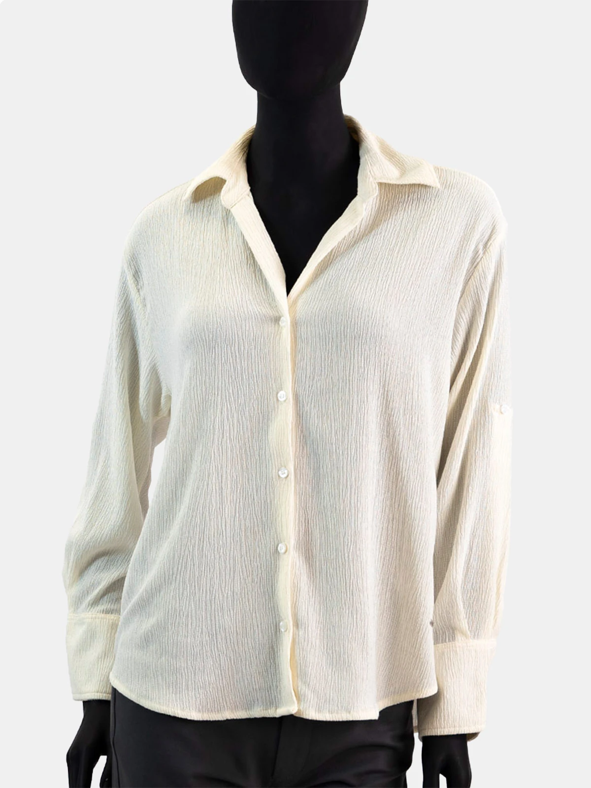 BLUSA MANGA LARGA MUJER BLACKOUT - 1