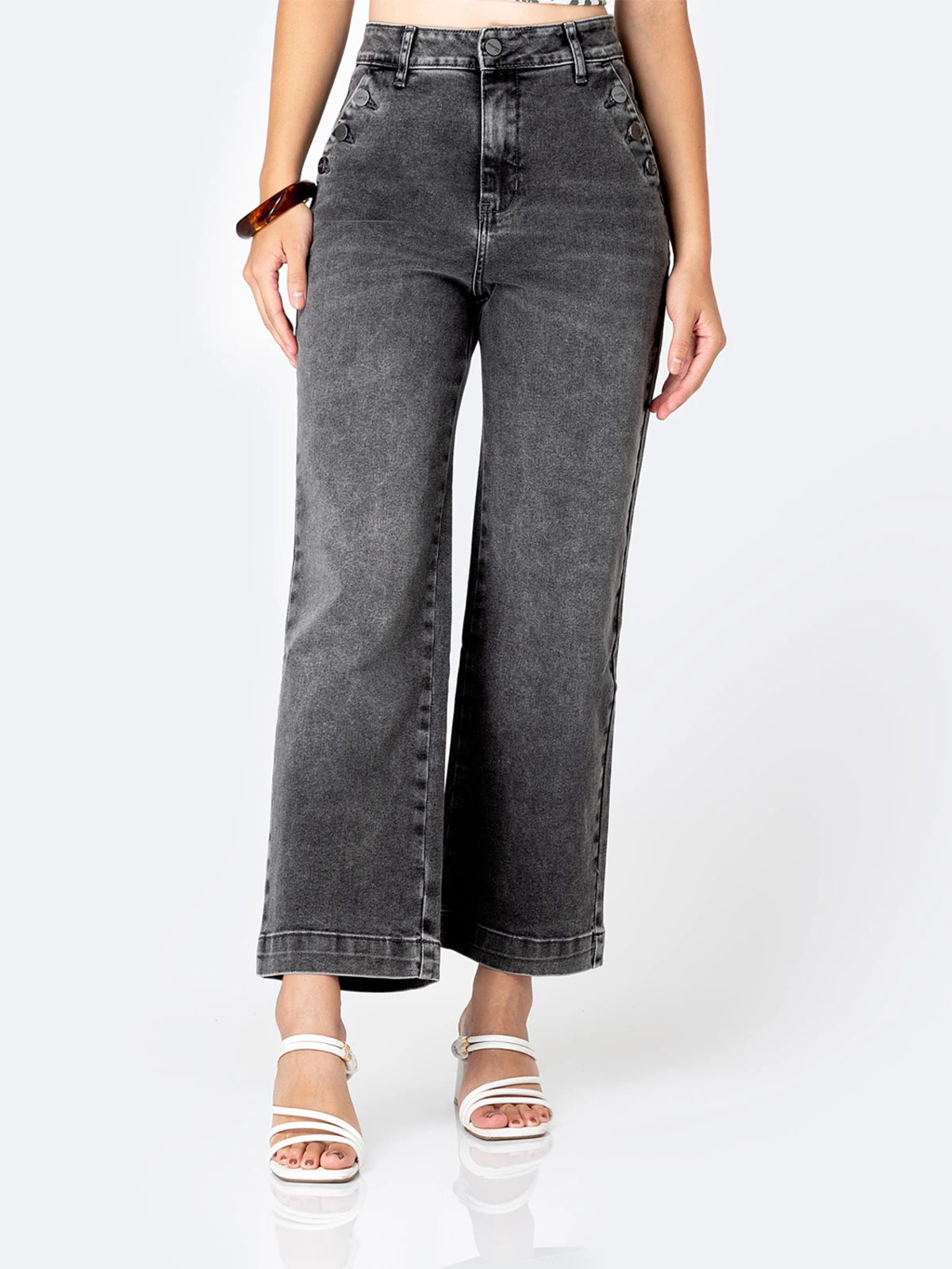 JEANS STRAIGHT MUJER PIONIER VELYN PETIT - 1