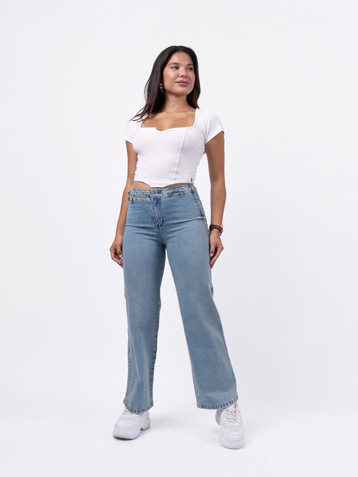 JEANS MUJER MACHINE PRINSLEY - 1