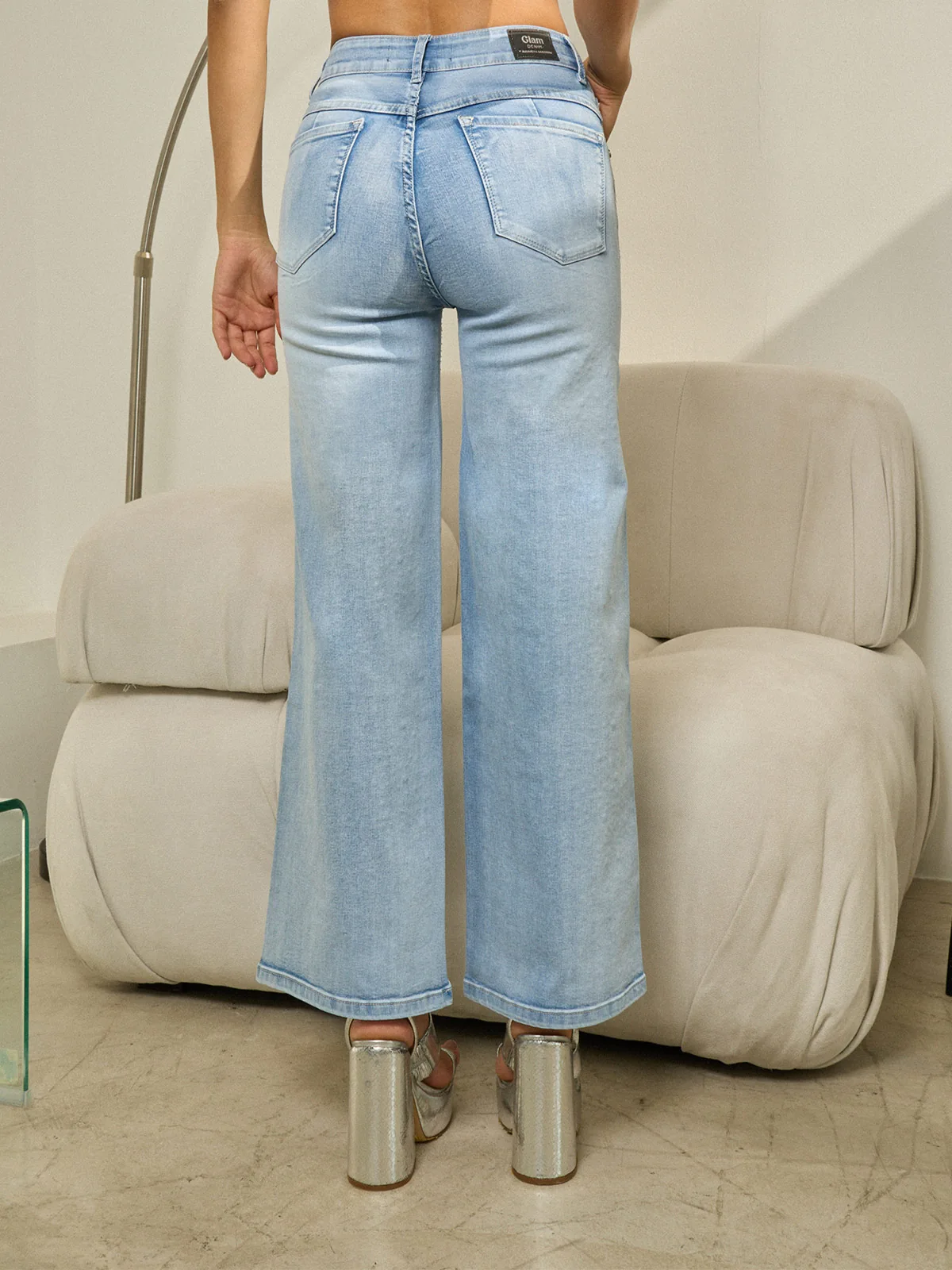 JEANS PALAZZO MUJER GLAM ROSMERY - 3