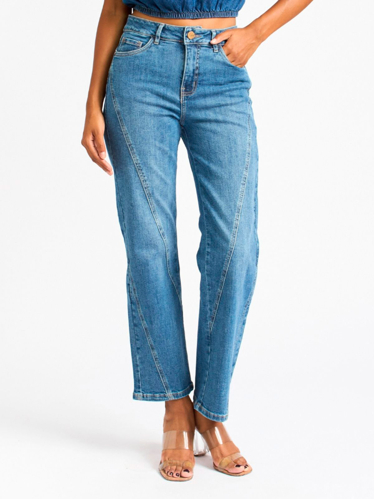 JEANS RECTO MUJER PARADA 111 FRANCIA - 1