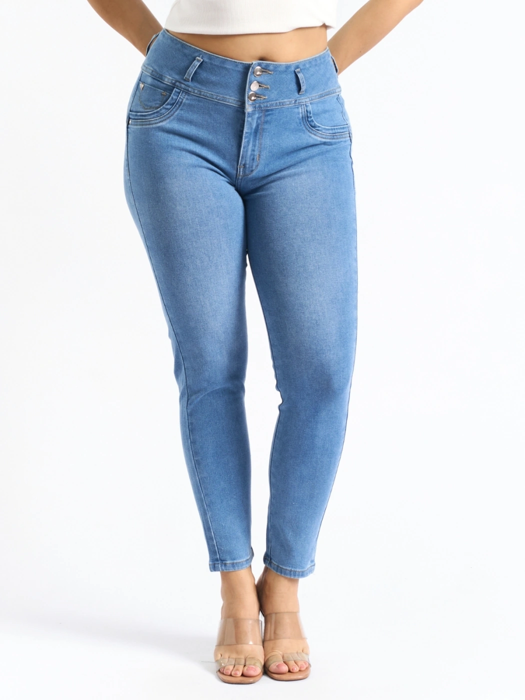 JEANS SKINNY MUJER PARADA 111 KARO - 1