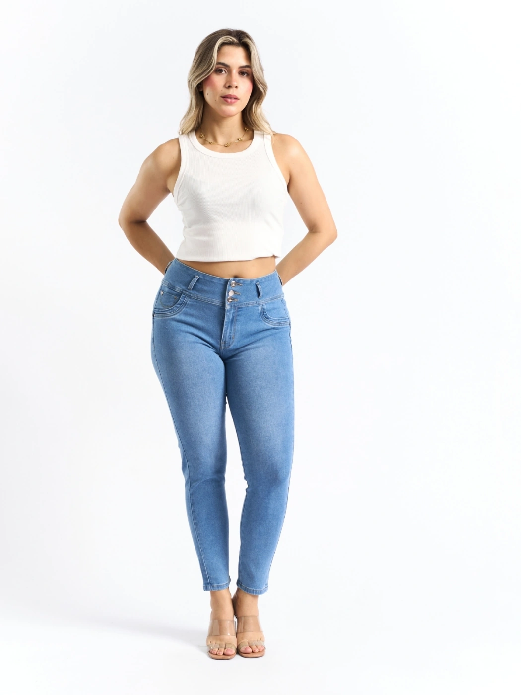 JEANS SKINNY MUJER PARADA 111 KARO - 5