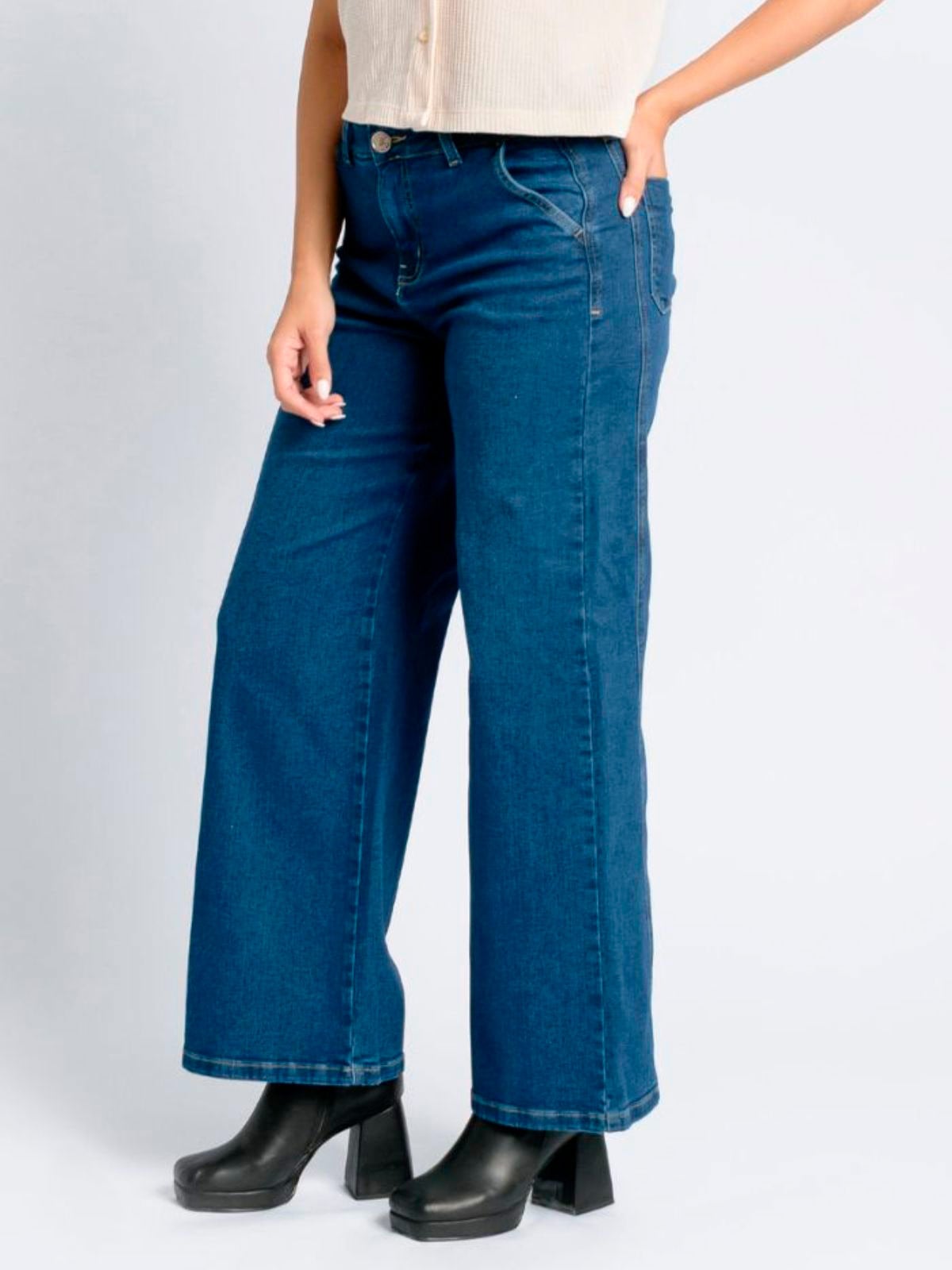 JEANS PALAZZO MUJER PARADA 111 LIA - 2
