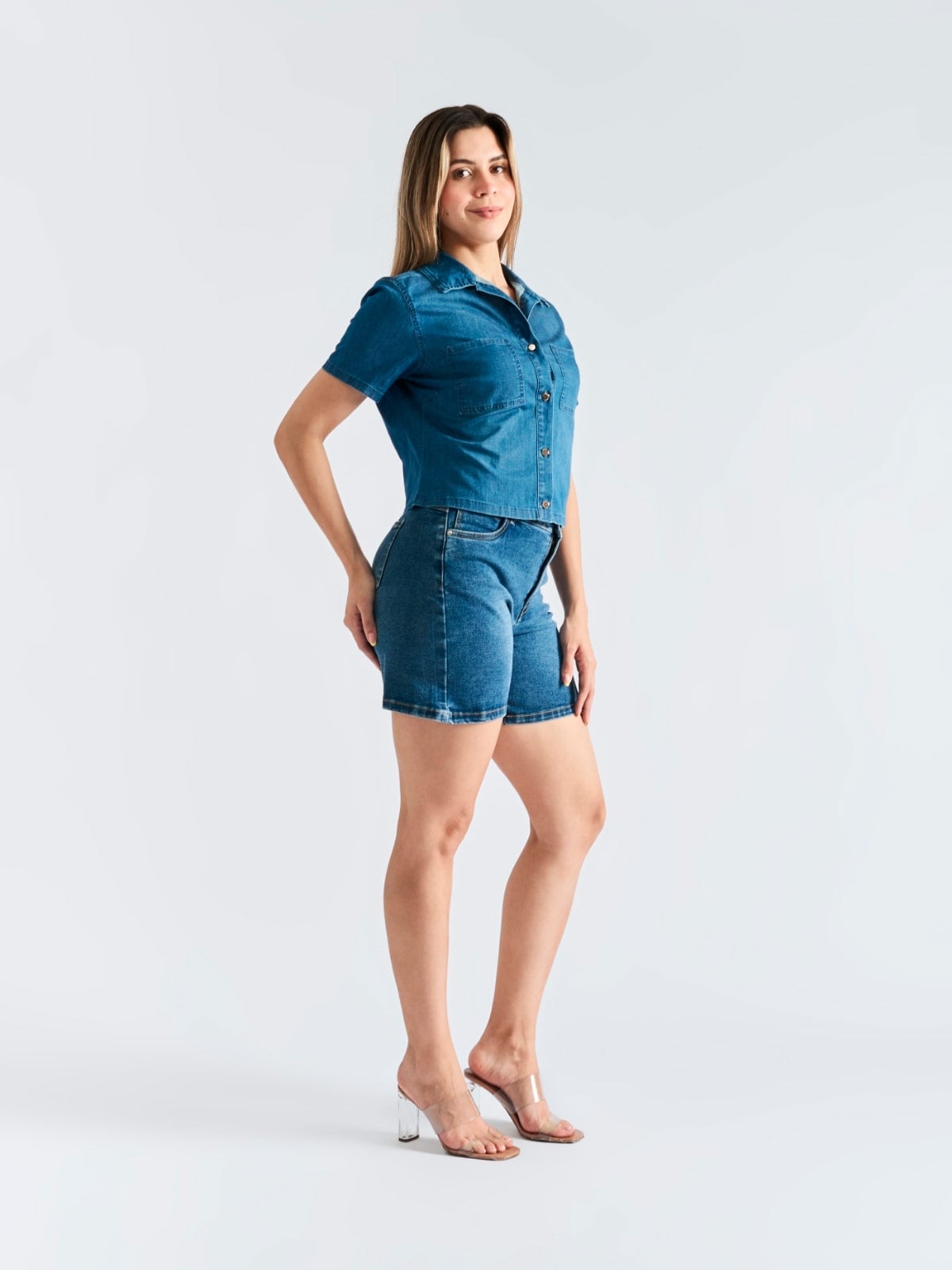 BLUSA MANGA CORTA MUJER PARADA 111 ANITAS - 1