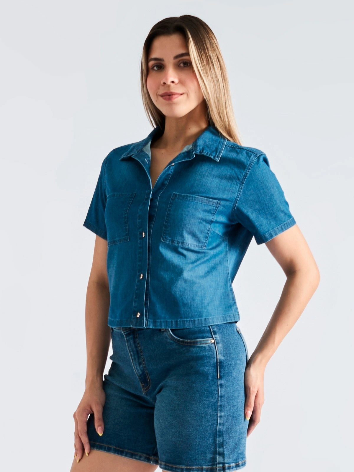 BLUSA MANGA CORTA MUJER PARADA 111 ANITAS - 3