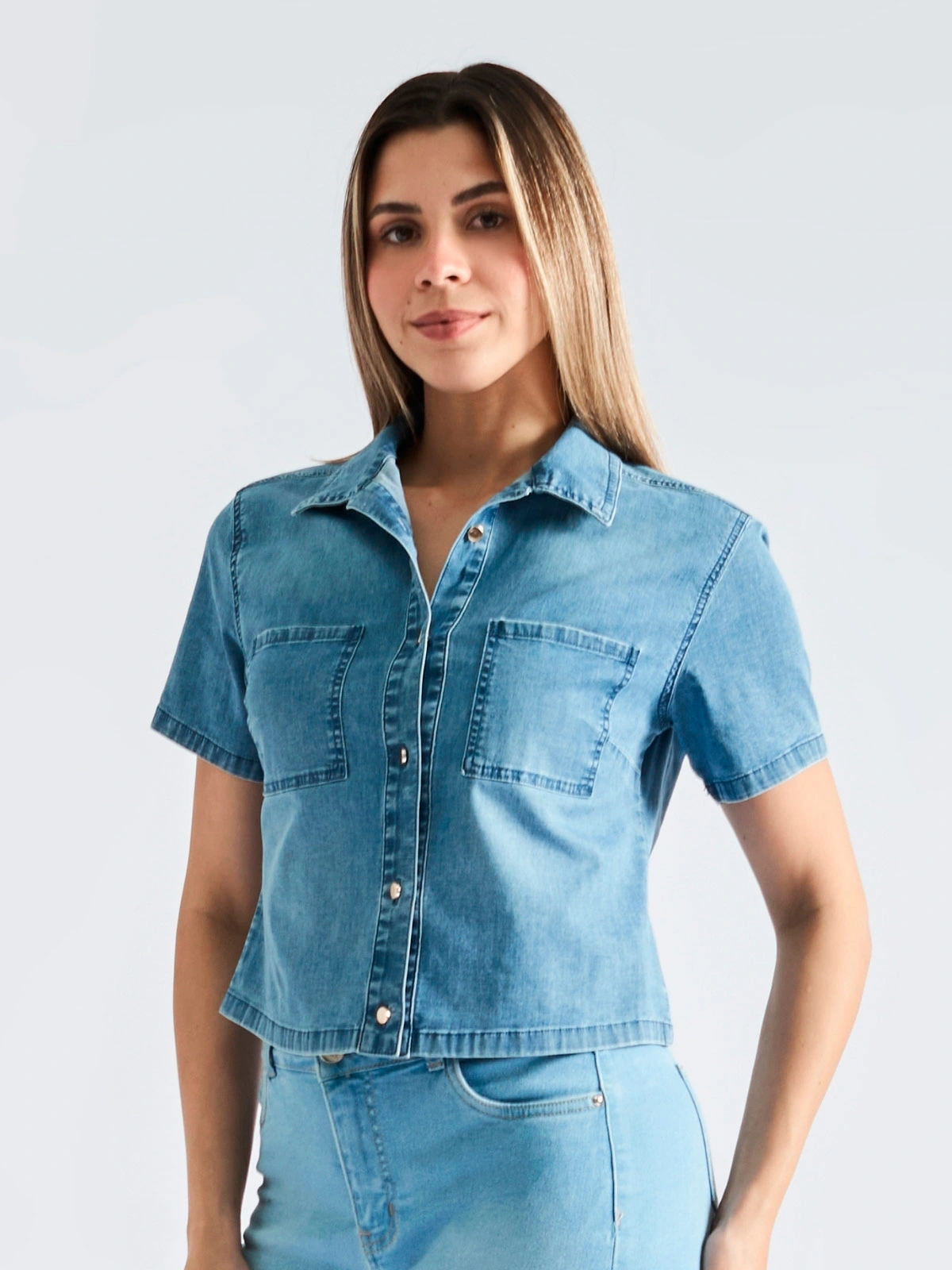BLUSA MANGA CORTA MUJER PARADA 111 ANITAS - 2