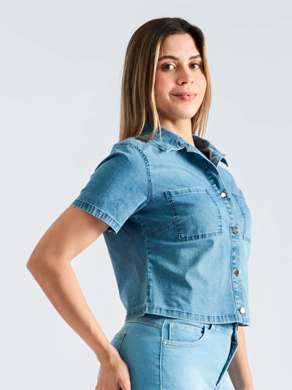 BLUSA MANGA CORTA MUJER PARADA 111 ANITAS - 3