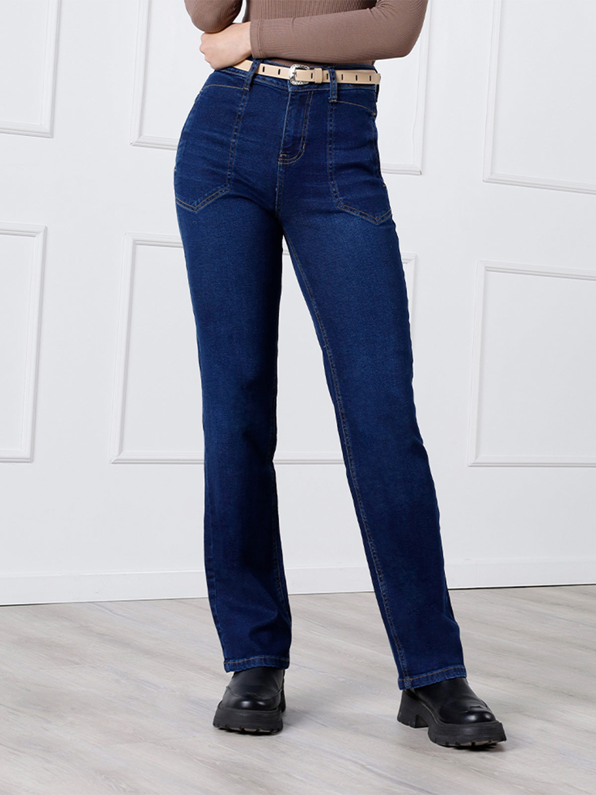 JEANS STRAIGHT MUJER KANSAS STEFY - 1