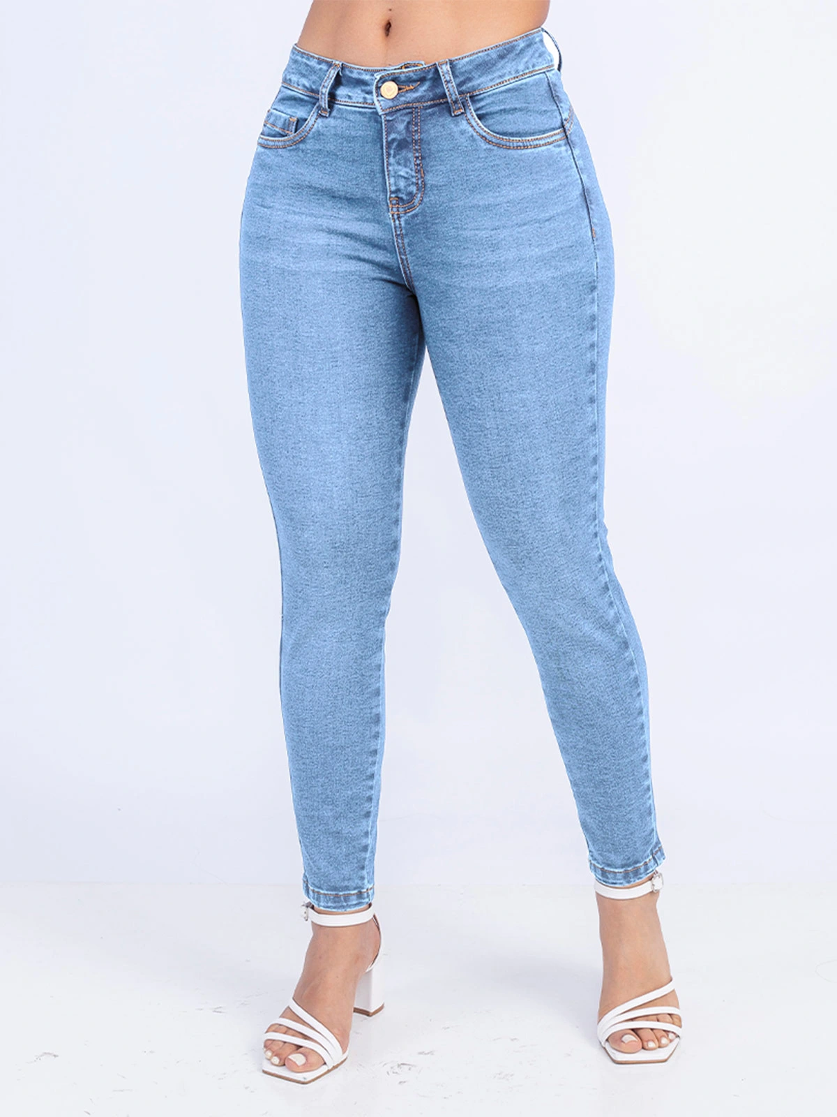 JEANS SKINNY MUJER SODA BLUES KASAN - 2