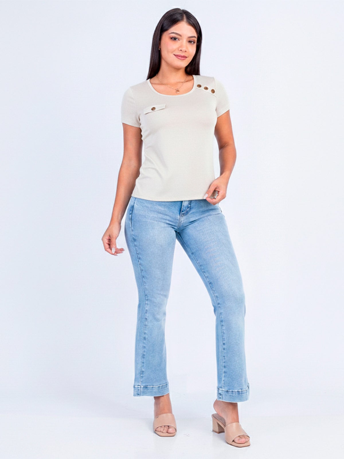 POLO MUJER SODA BLUES BALIZA - 1