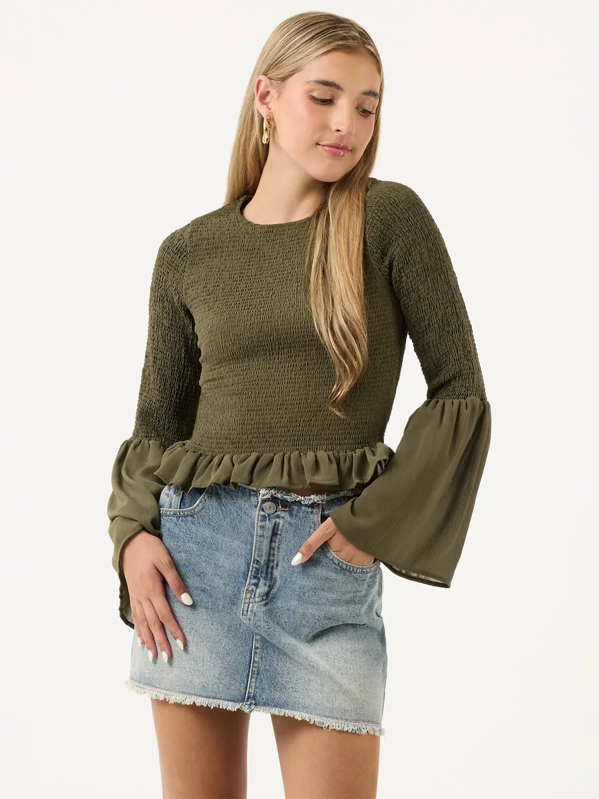 BLUSA MANGA LARGA MUJER INDEX PANAL - 1