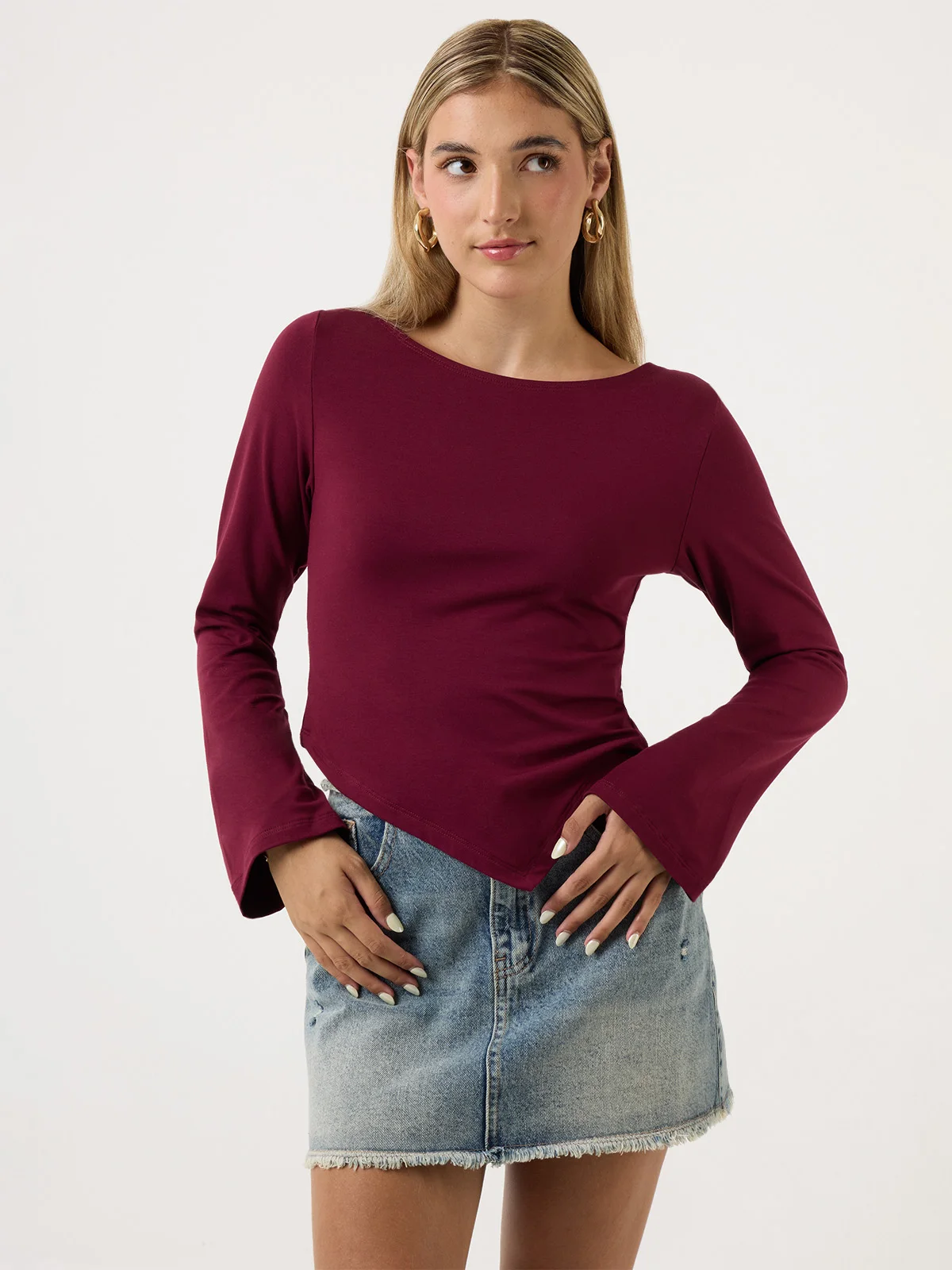 POLO MANGA LARGA MUJER INDEX EVIS - 1