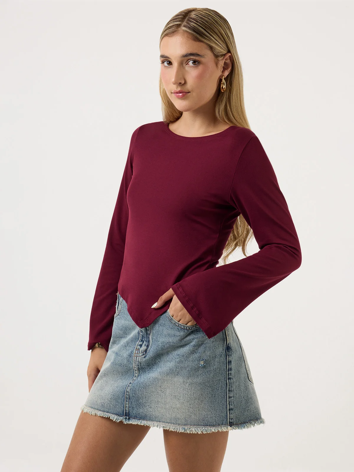 POLO MANGA LARGA MUJER INDEX EVIS - 3