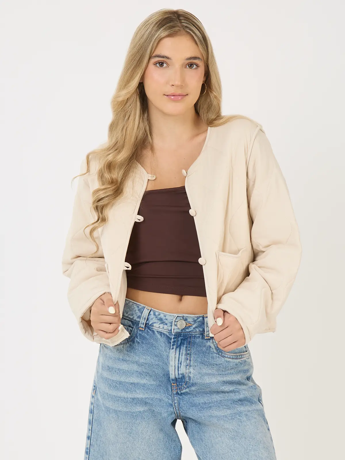 CASACA MUJER INDEX CORTA QUILT - 1