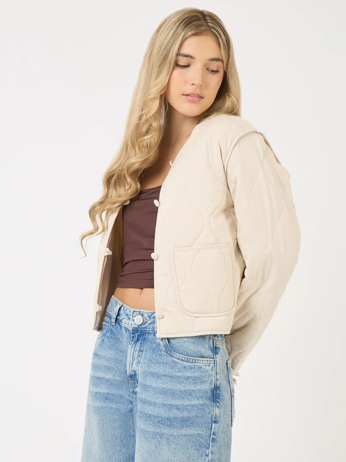 CASACA MUJER INDEX CORTA QUILT - 3