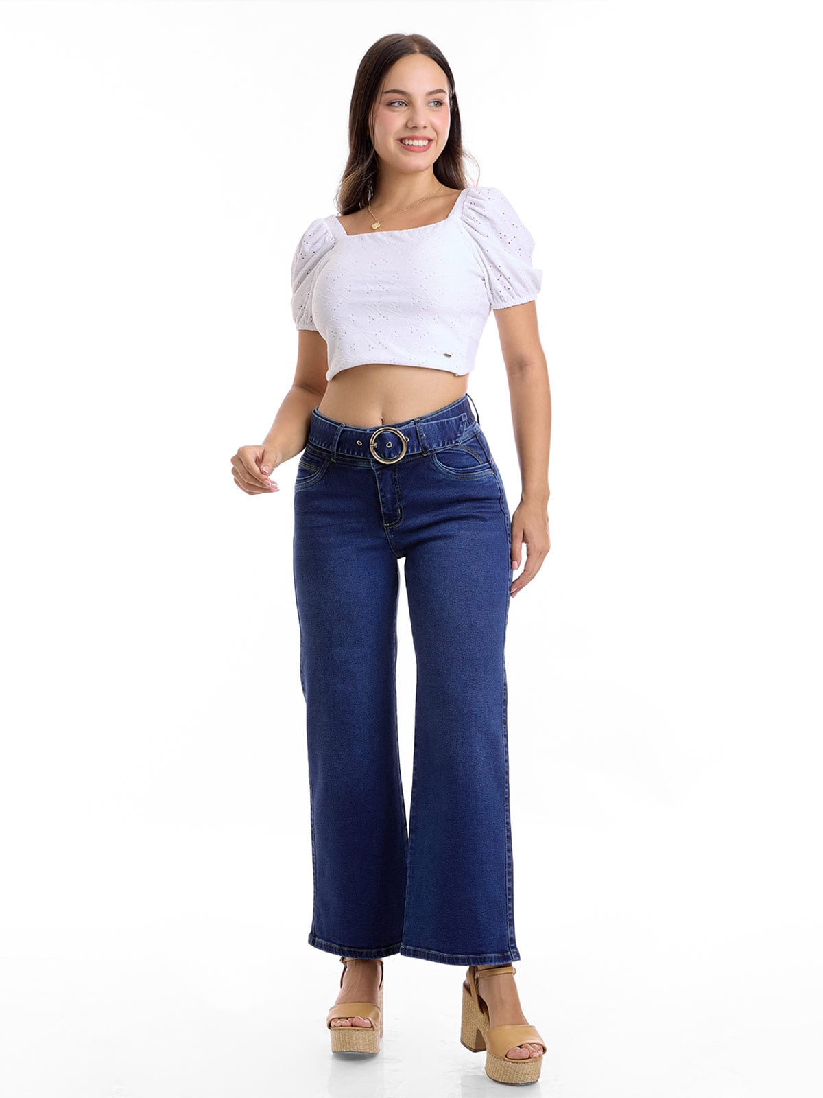 JEAN WIDE LEG MUJER METAL JEANS VENGALA - 1