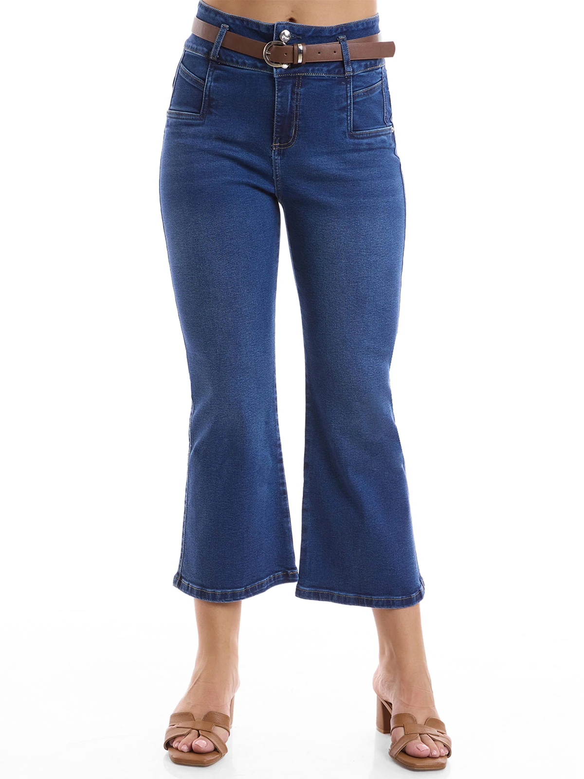 JEANS CROPPED FLARE MUJER METAL JEANS FABIOLA - 2